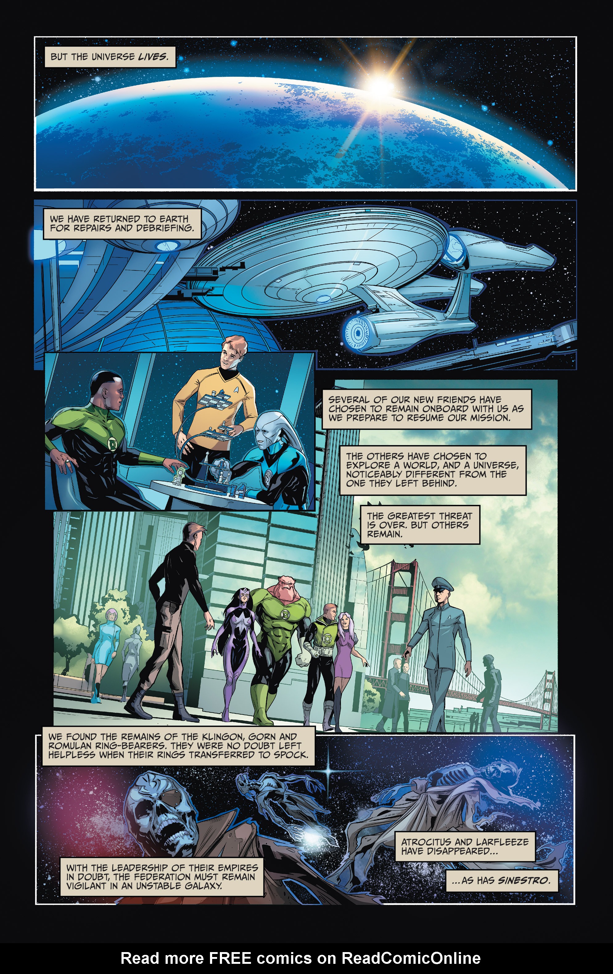 Read online Star Trek/Green Lantern (2015) comic -  Issue #6 - 22
