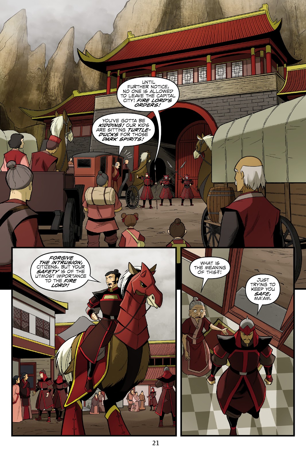 Nickelodeon Avatar: The Last Airbender - Smoke and Shadow issue Part 3 - Page 22
