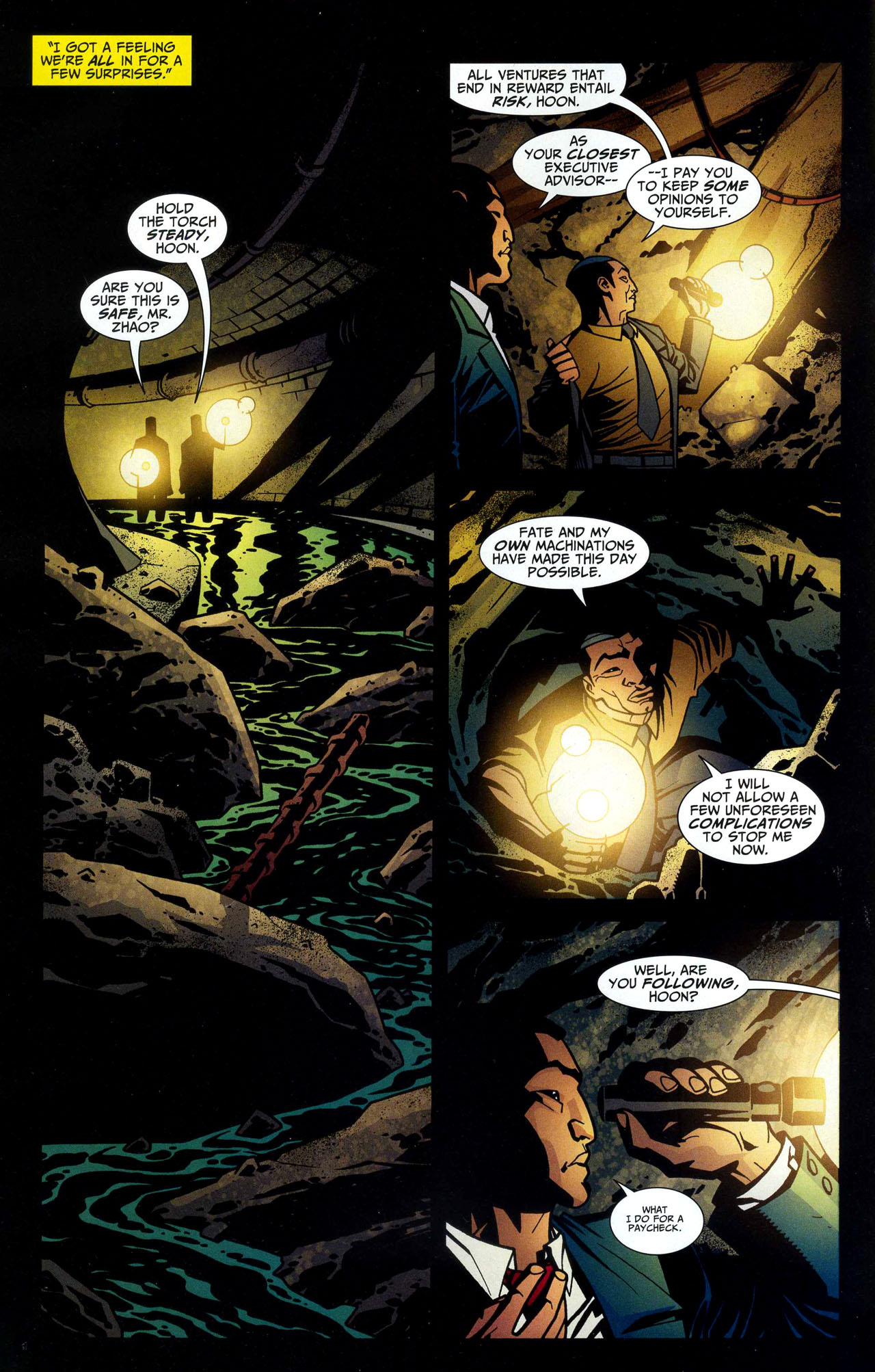 Connor Hawke: Dragons Blood 6 Page 3