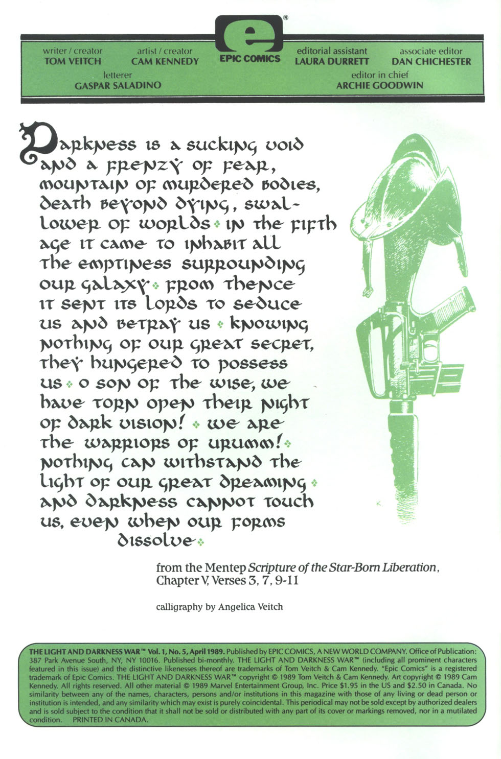 Read online The Light and Darkness War comic -  Issue #5 - 2