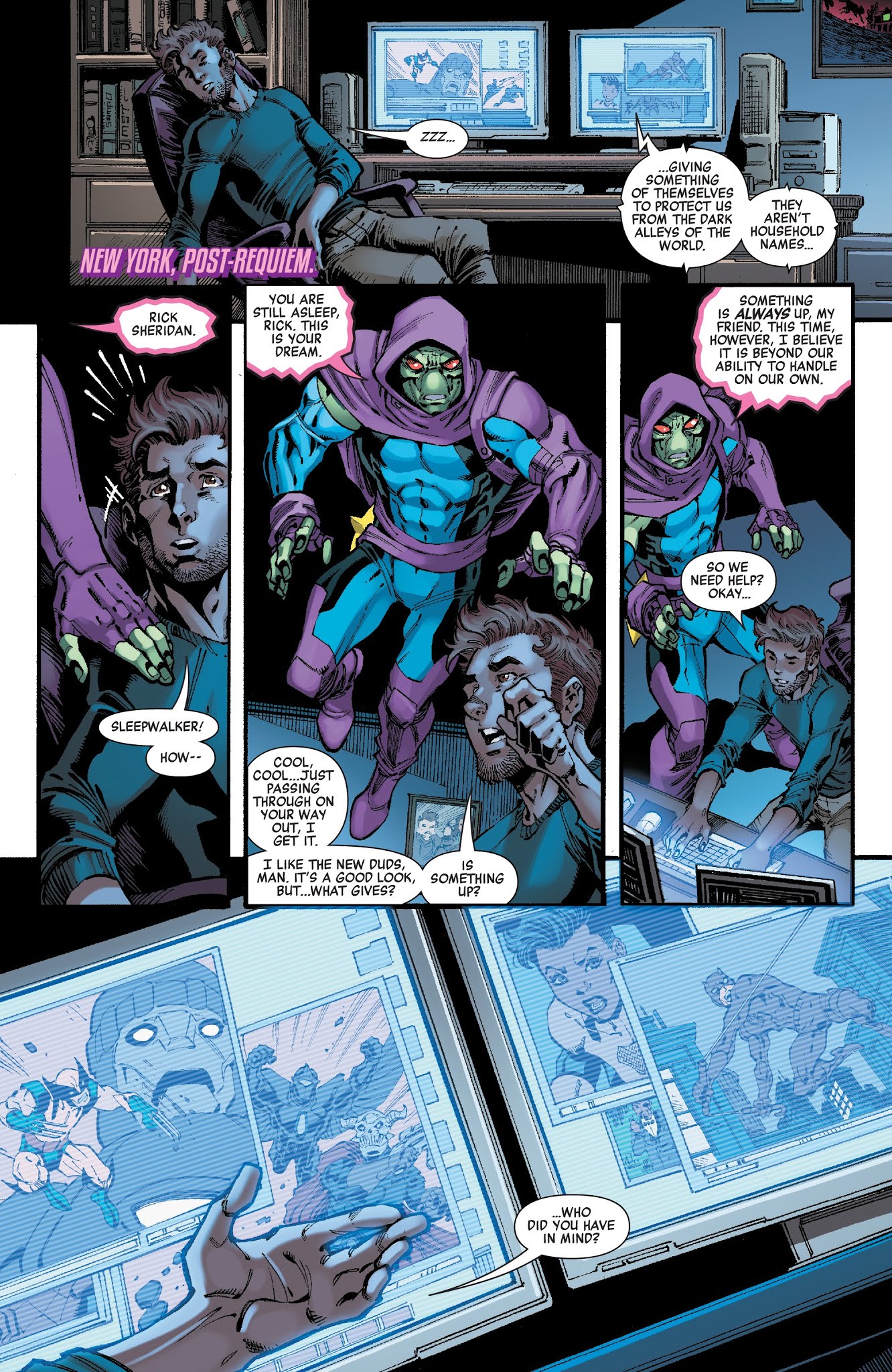 Read online Infinity Wars: Sleepwalker comic -  Issue #4 - 21