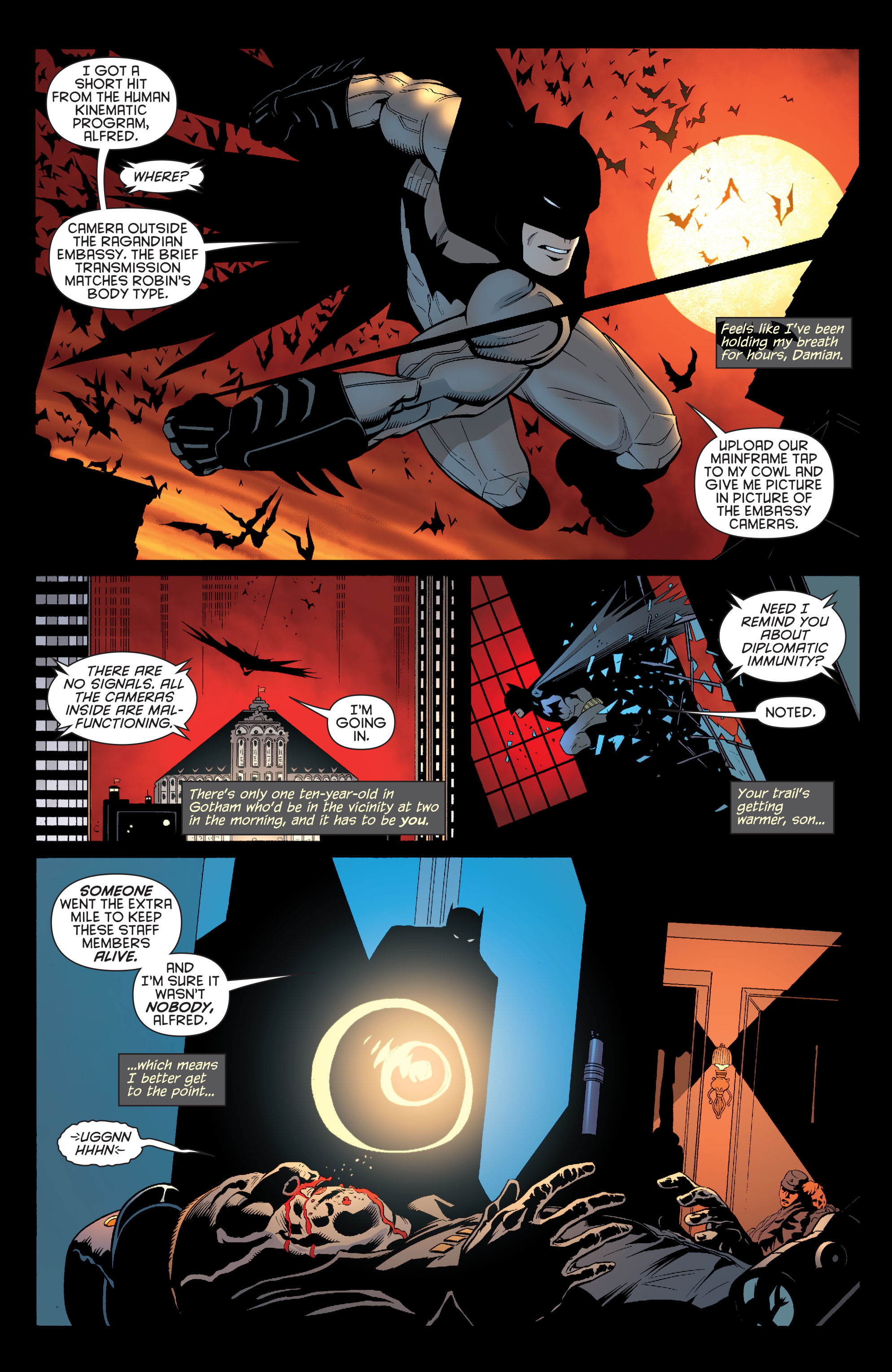 Read online Batman and Robin (2011) comic -  Issue # _Bad Blood (DC Essential Edition) (Part 2) - 15