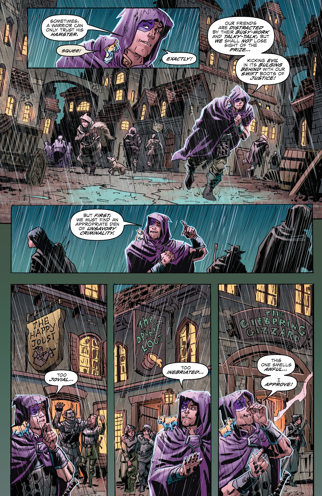 Read online Dungeons & Dragons: Evil At Baldur's Gate comic -  Issue #1 - 7