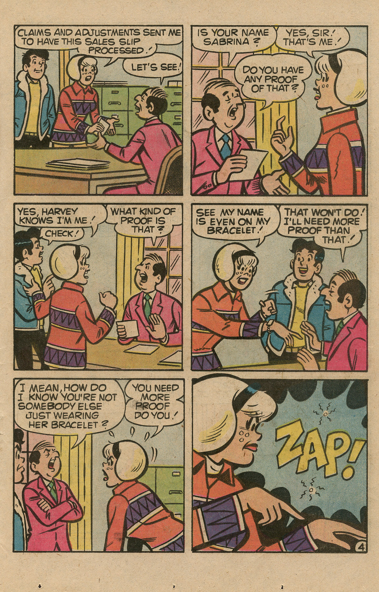 Read online Archie's TV Laugh-Out comic -  Issue #57 - 17