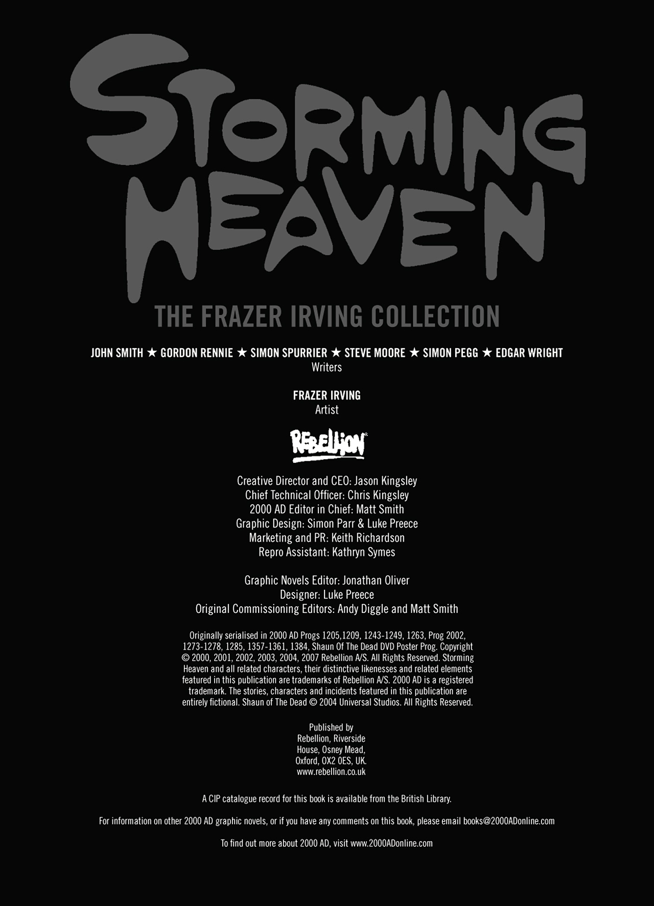 Read online Storming Heaven comic -  Issue # TPB - 4