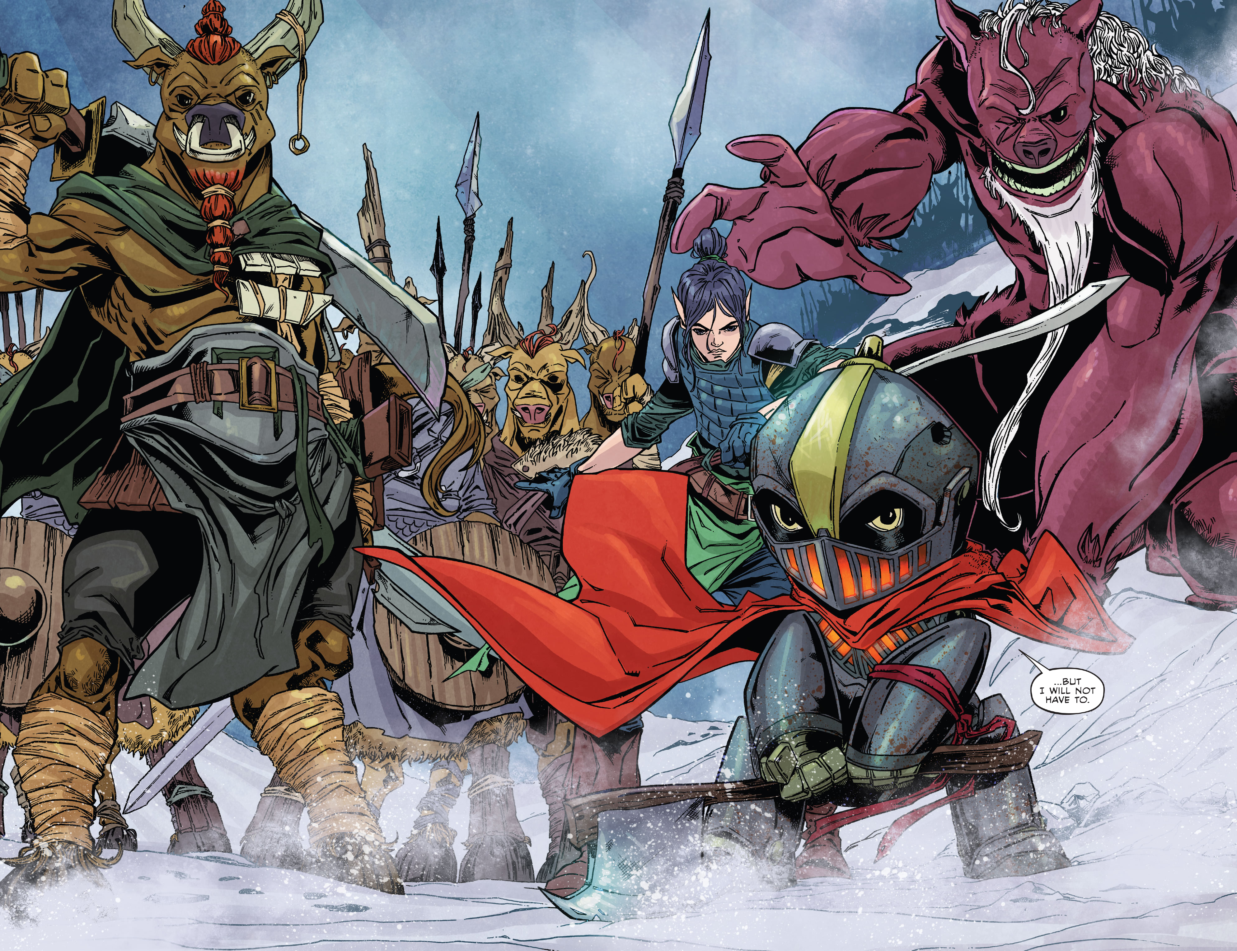 Read online Canto III: Lionhearted comic -  Issue #4 - 22