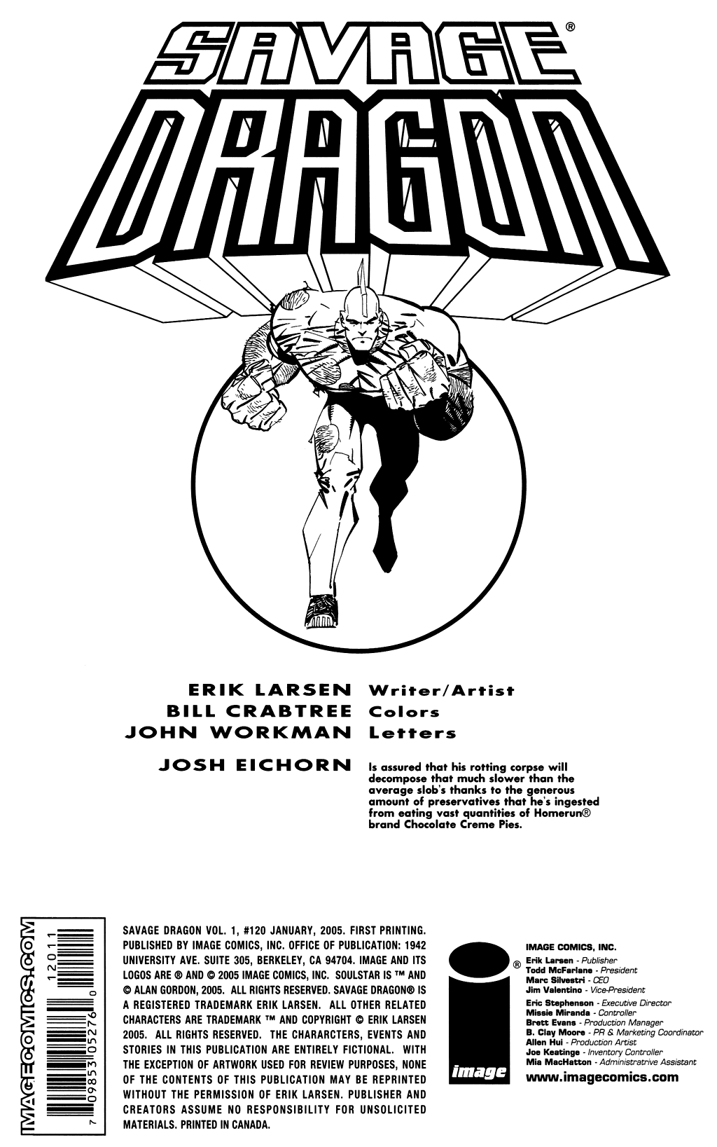 Read online The Savage Dragon (1993) comic -  Issue #120 - 2