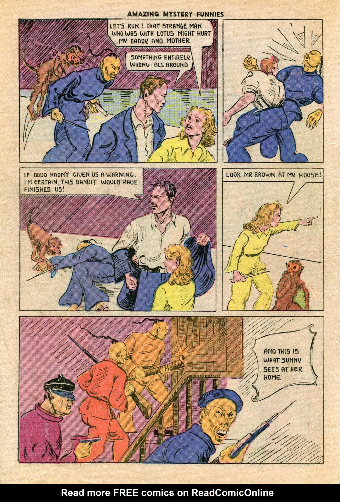 Amazing Mystery Funnies issue 1 - Page 45