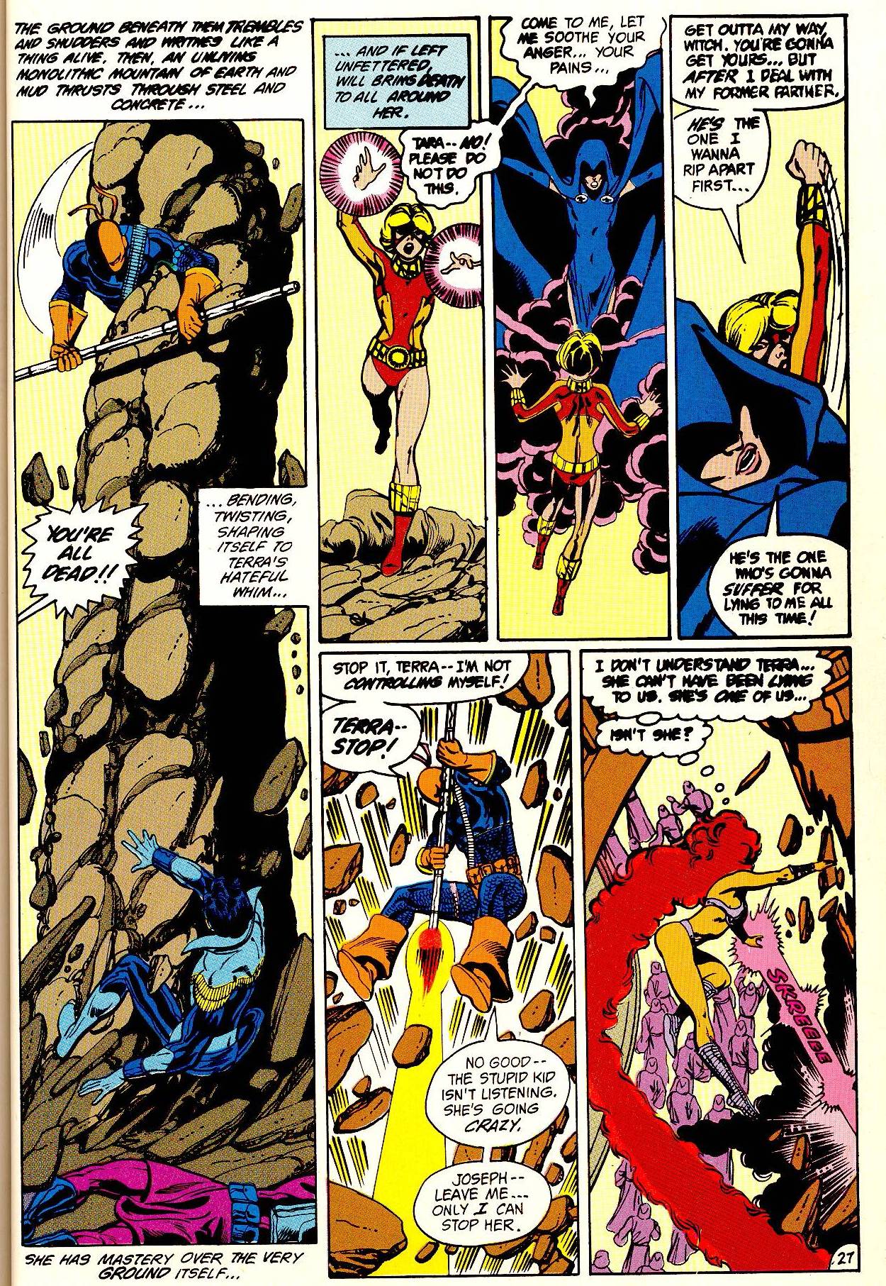 Read online The New Teen Titans: The Judas Contract comic -  Issue # TPB - 171