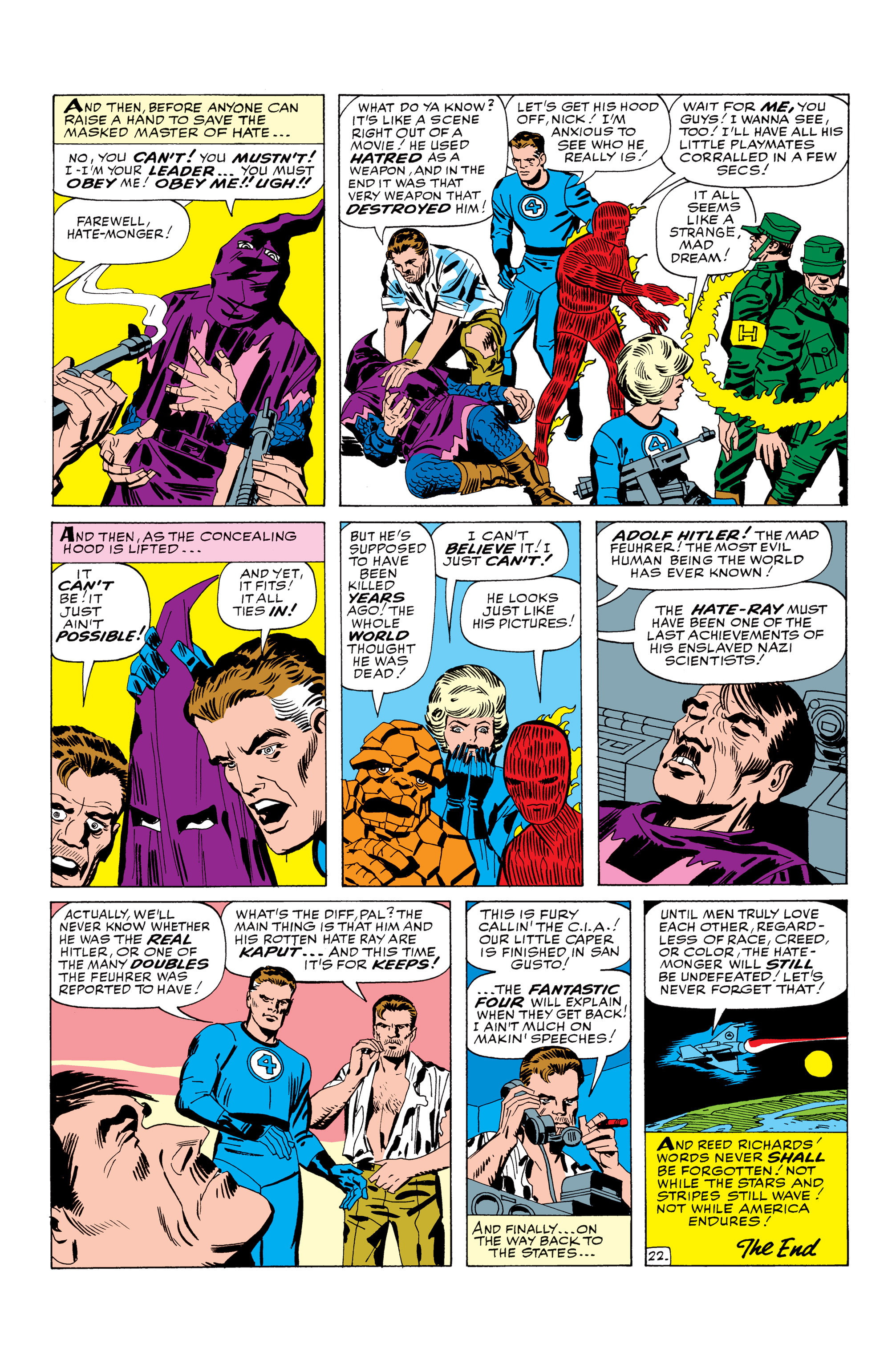 Read online Fantastic Four (1961) comic -  Issue #21 - 23