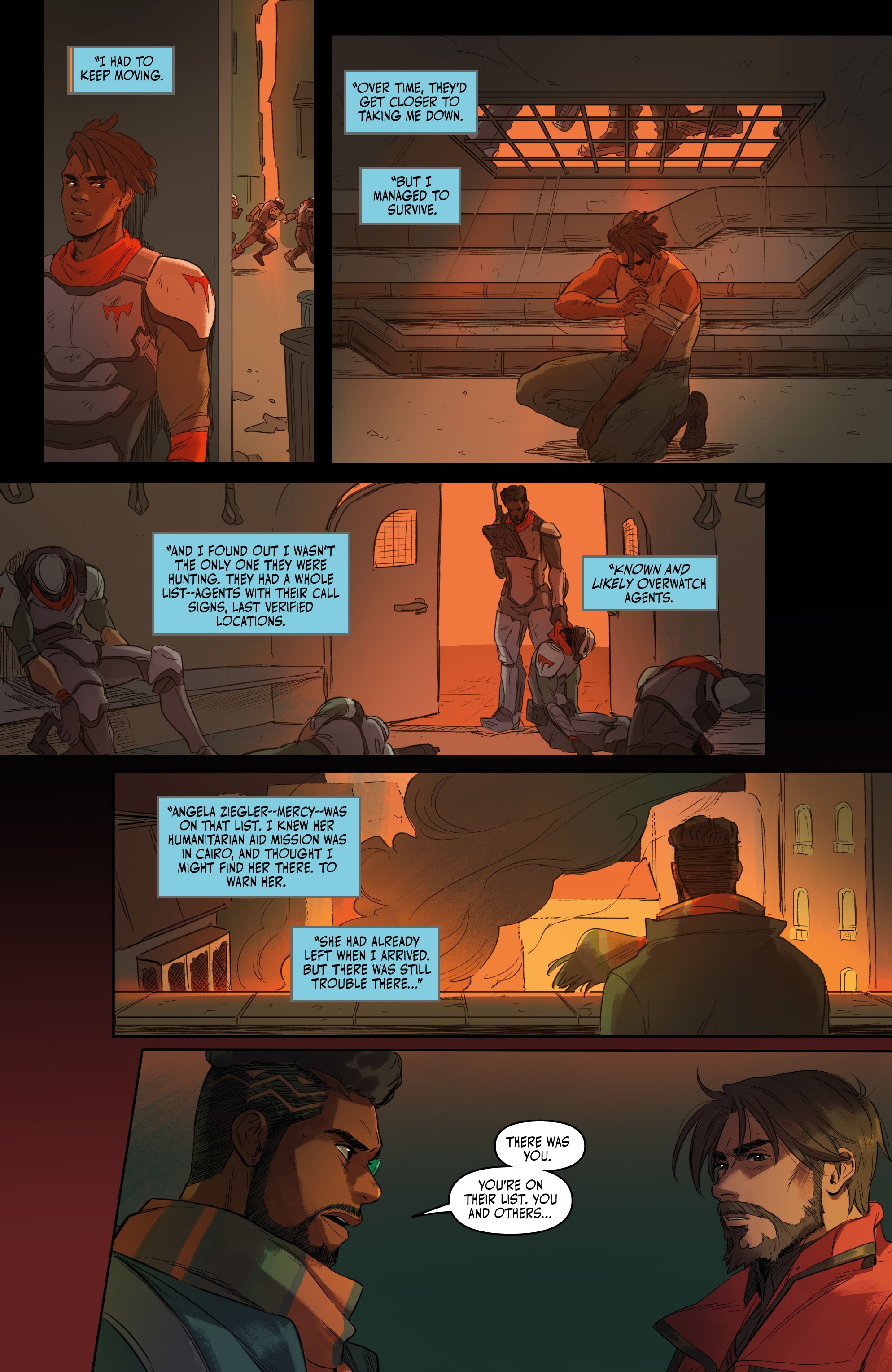 Read online Overwatch: New Blood comic -  Issue #3 - 9