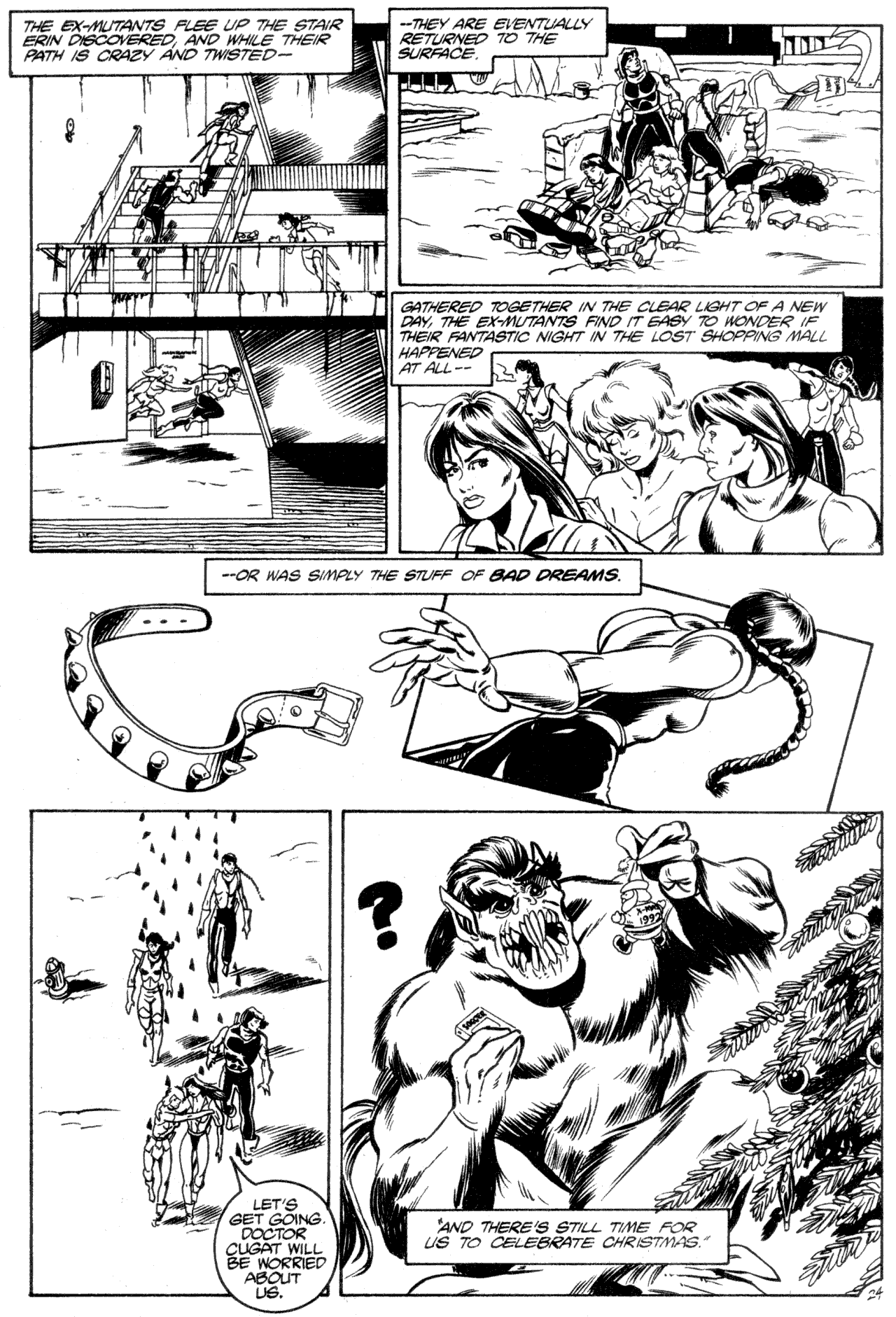 Read online Ex-Mutants Winter Special comic -  Issue # Full - 26