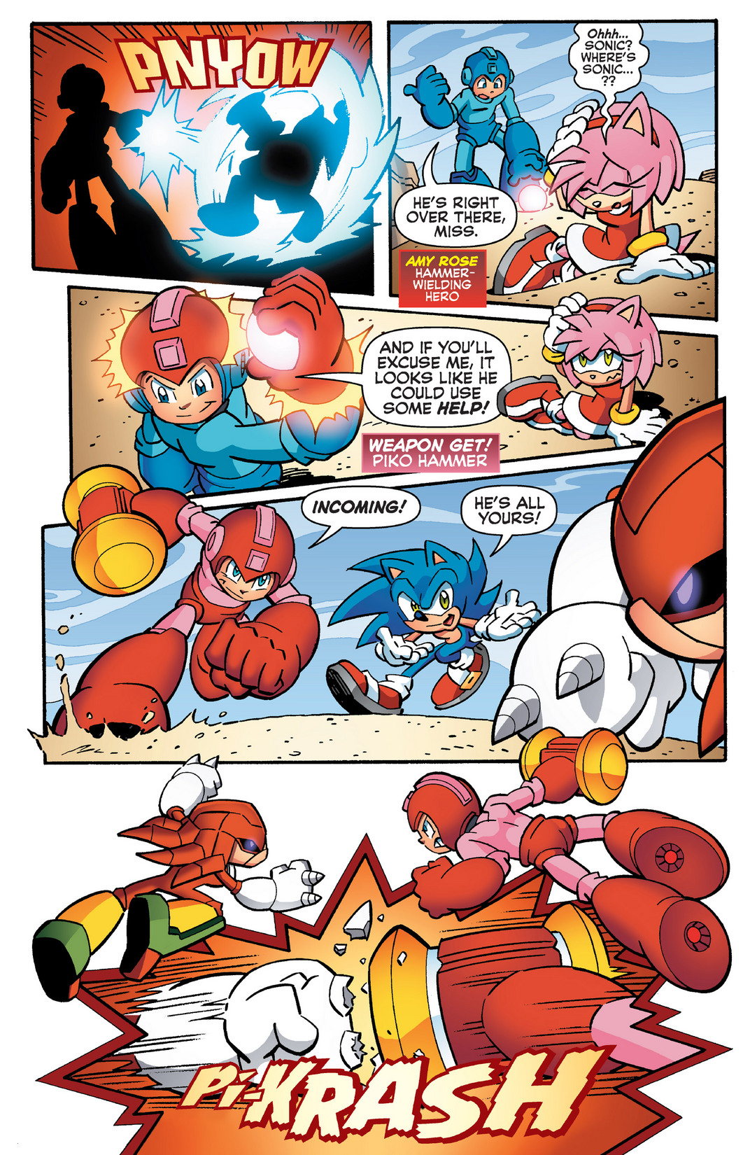 Read online Sonic Mega Man Worlds Collide comic -  Issue # Vol 2 - 94