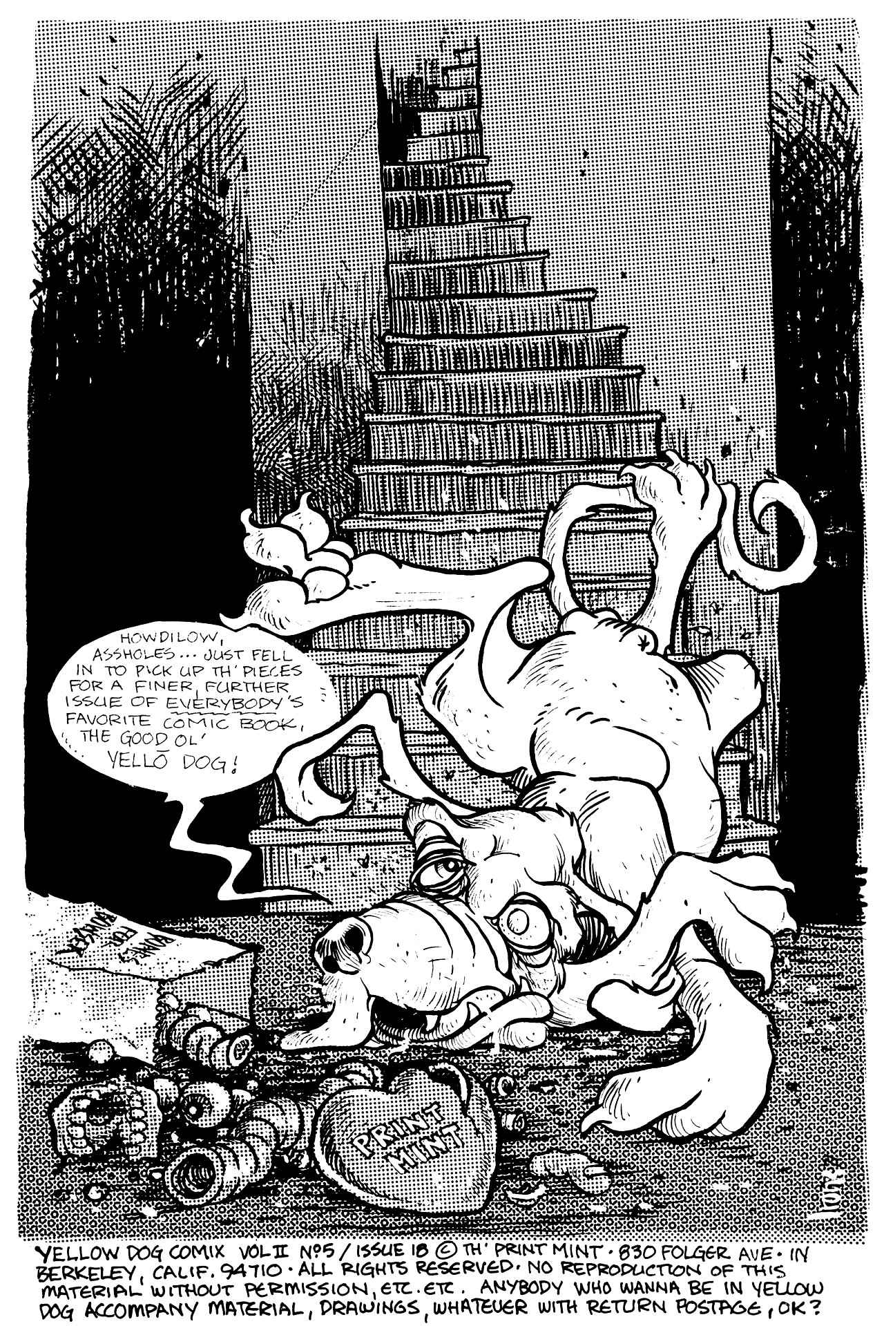 Read online Yellow Dog comic -  Issue #19 - 2