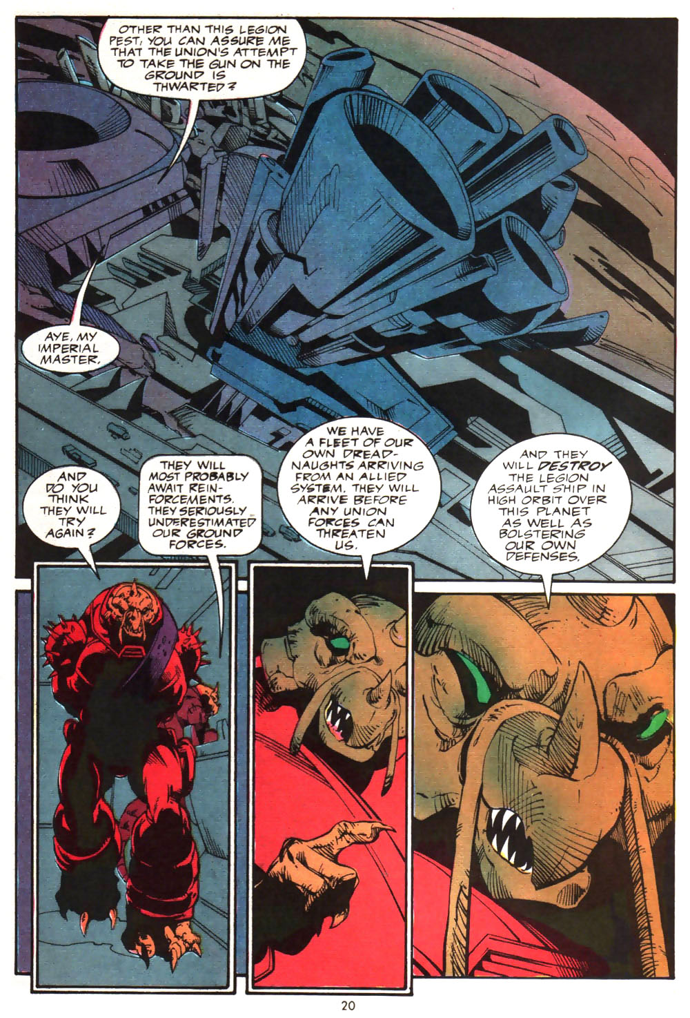 Read online Alien Legion (1987) comic -  Issue #5 - 22