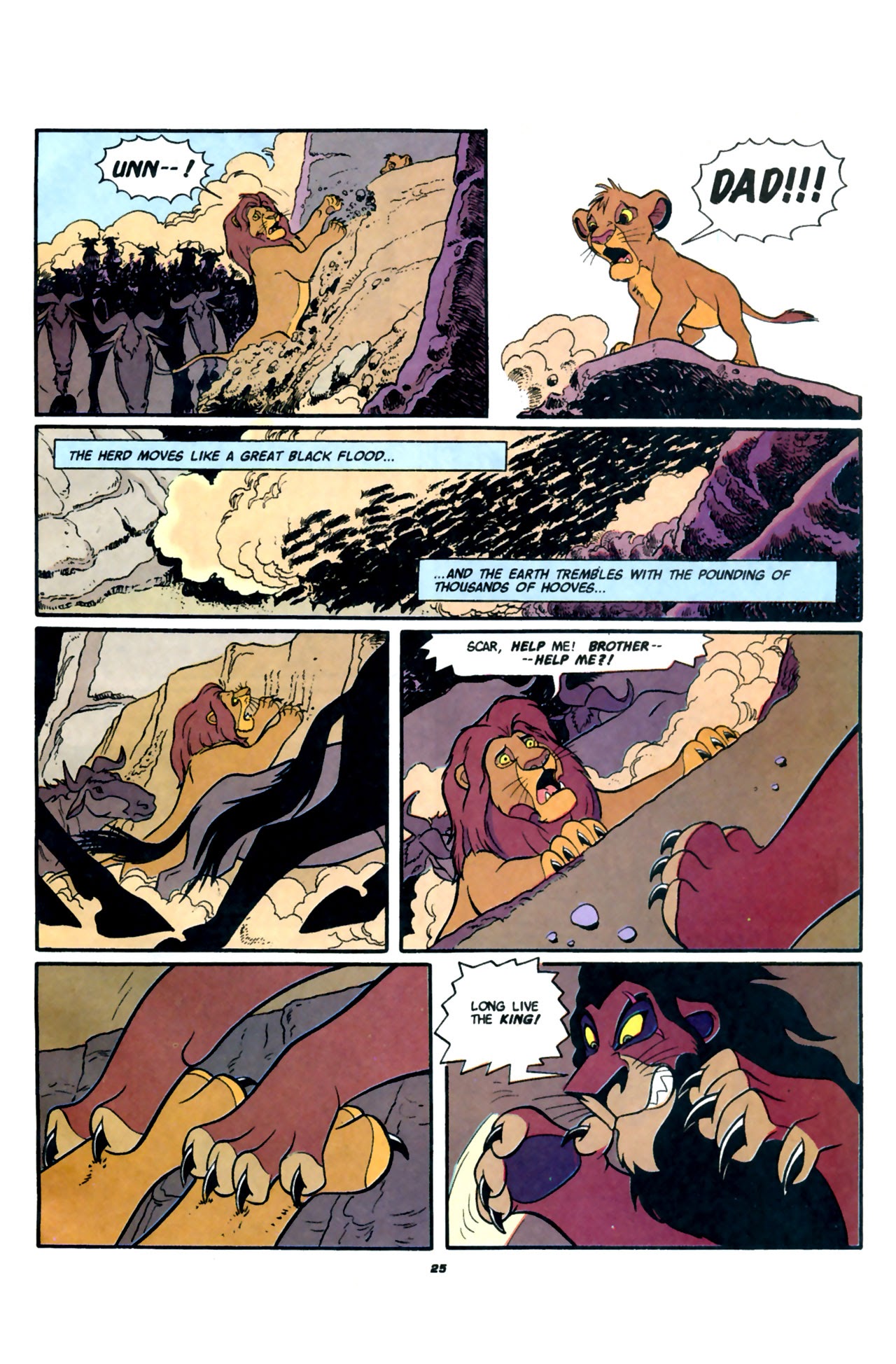 Read online Disney's The Lion King comic -  Issue #1 - 27