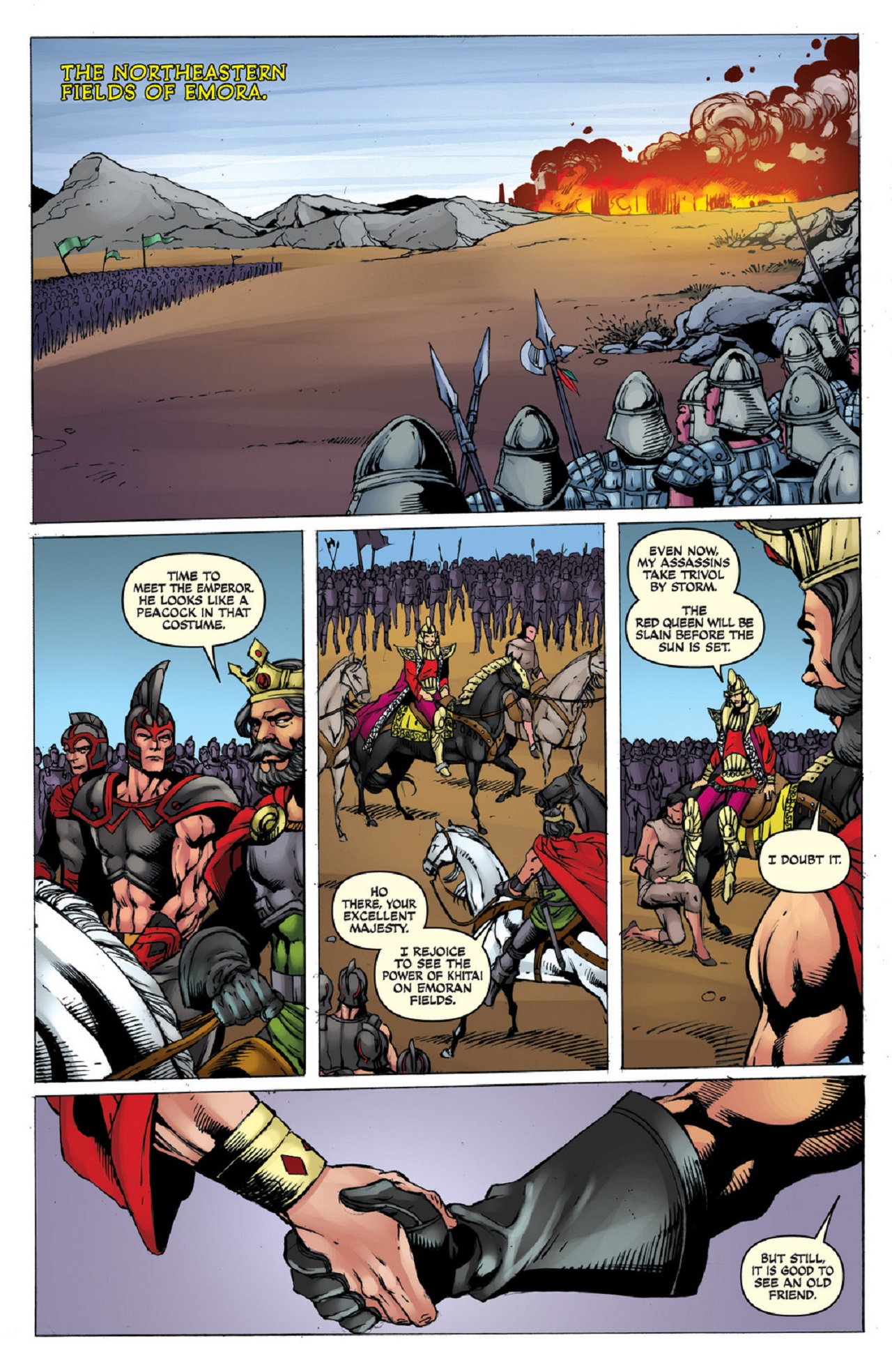 Read online Queen Sonja comic -  Issue #33 - 17