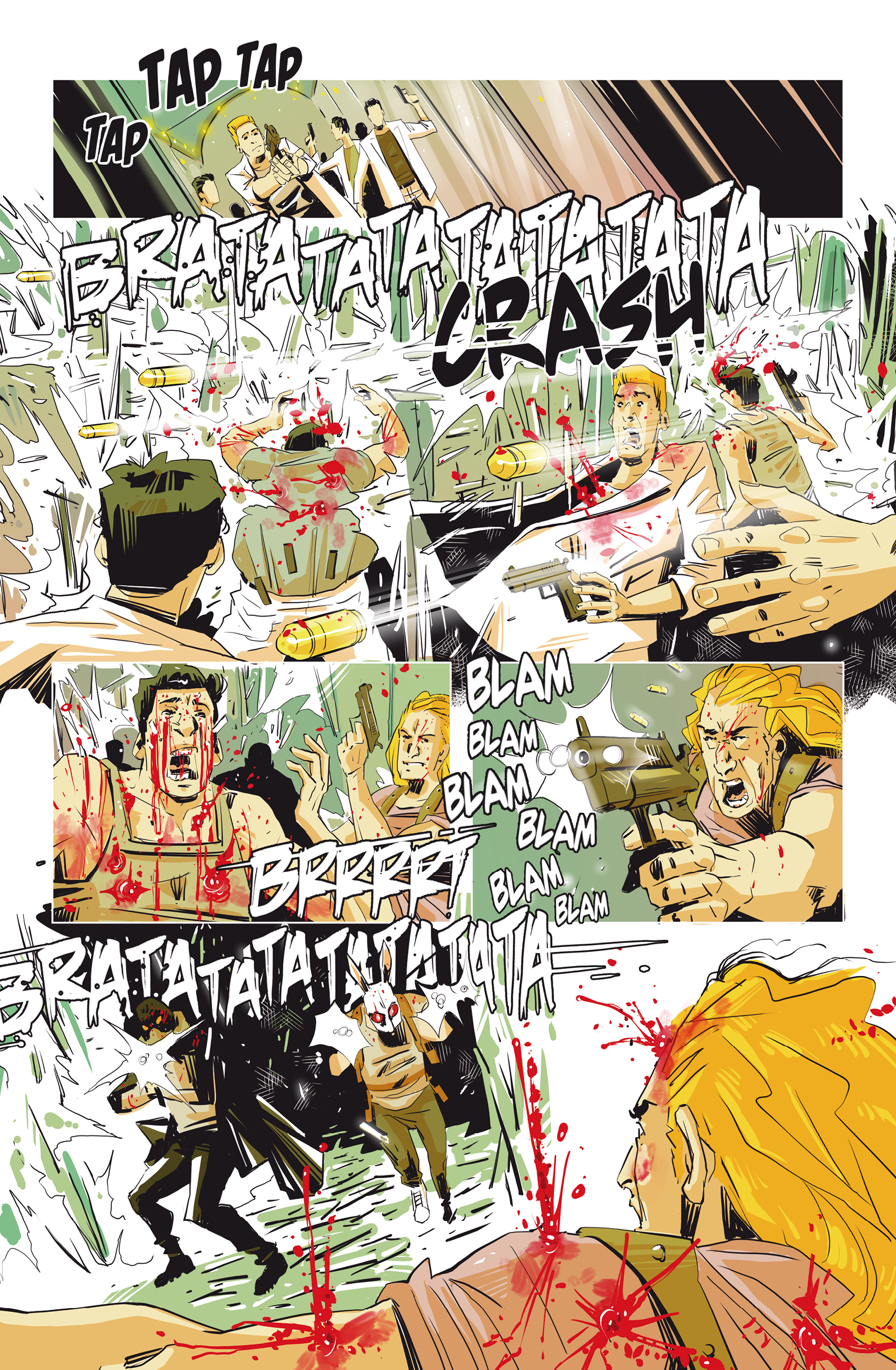 Read online Hotline Miami 2: Wrong Number comic -  Issue #4 - 15