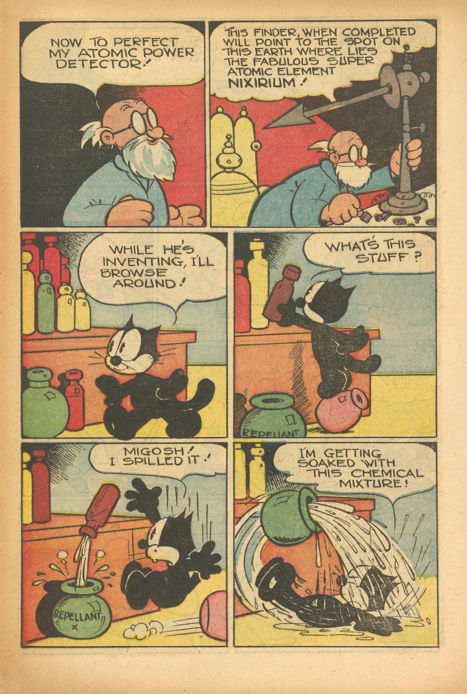 Read online Felix the Cat (1951) comic -  Issue #28 - 23