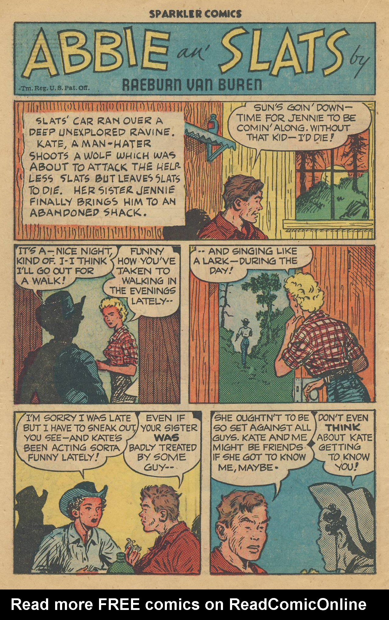 Read online Sparkler Comics comic -  Issue #89 - 22