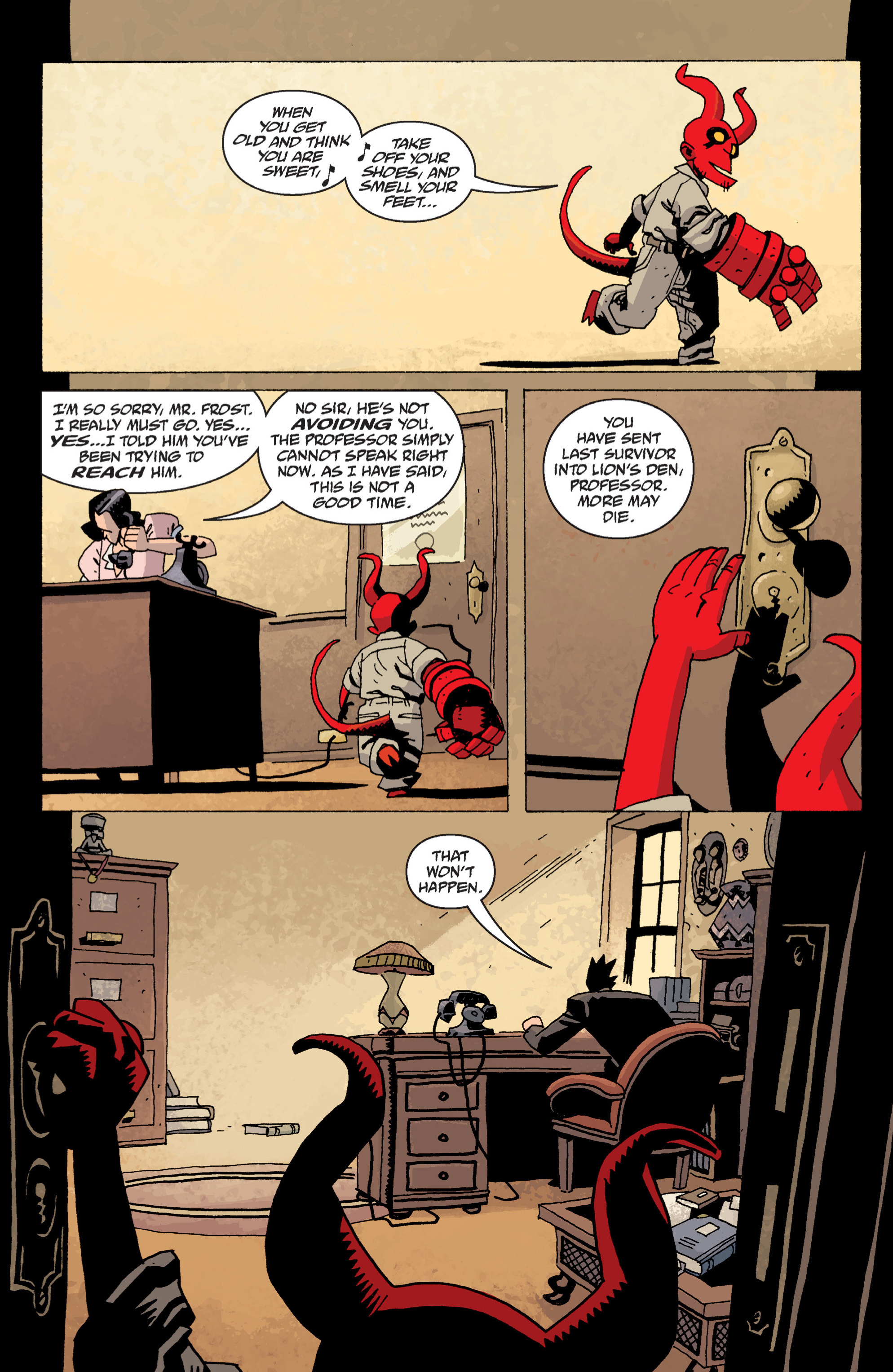 Read online B.P.R.D.: Hollow Earth and Other Stories comic -  Issue # TPB 13 - 96