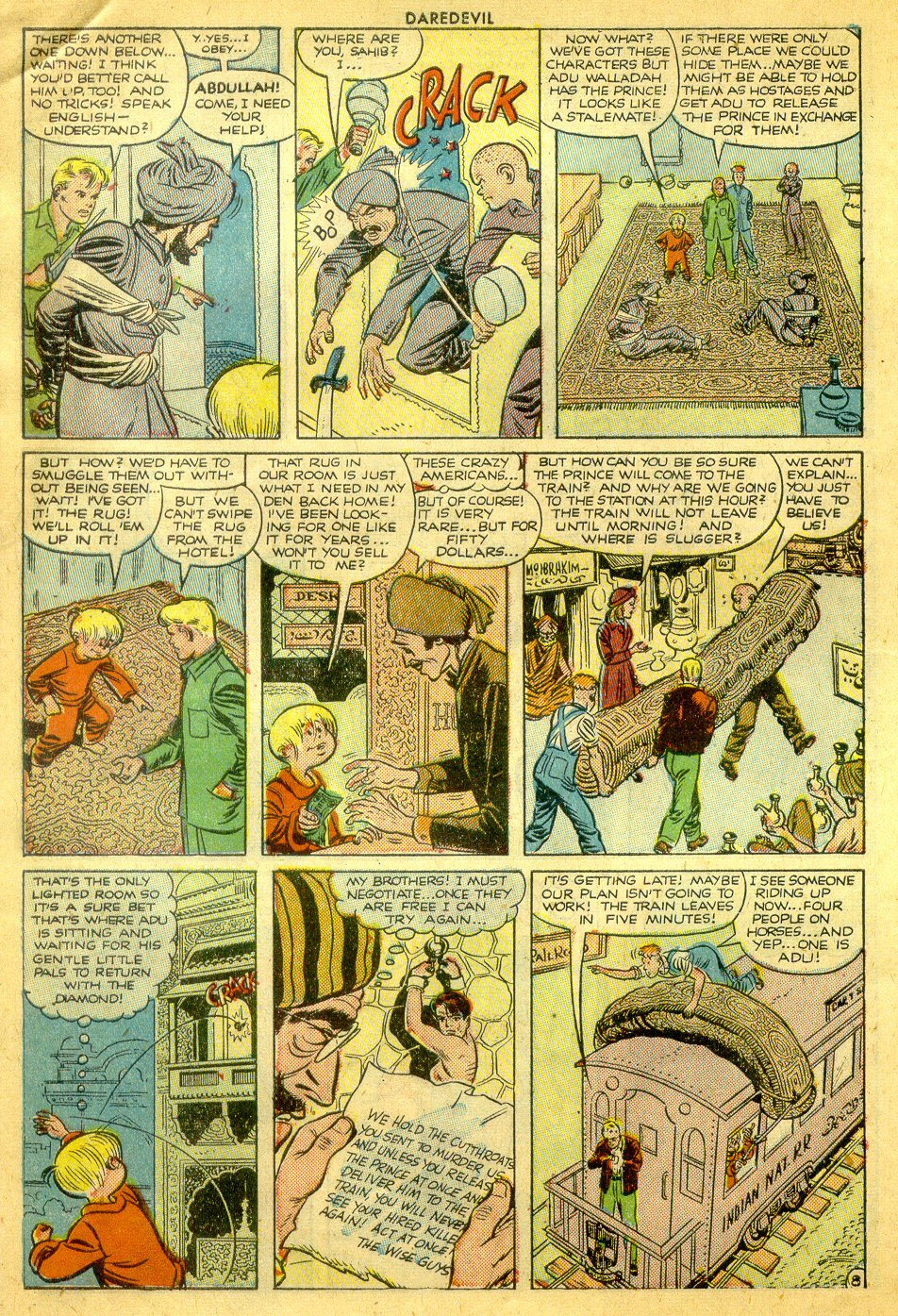 Read online Daredevil (1941) comic -  Issue #90 - 10