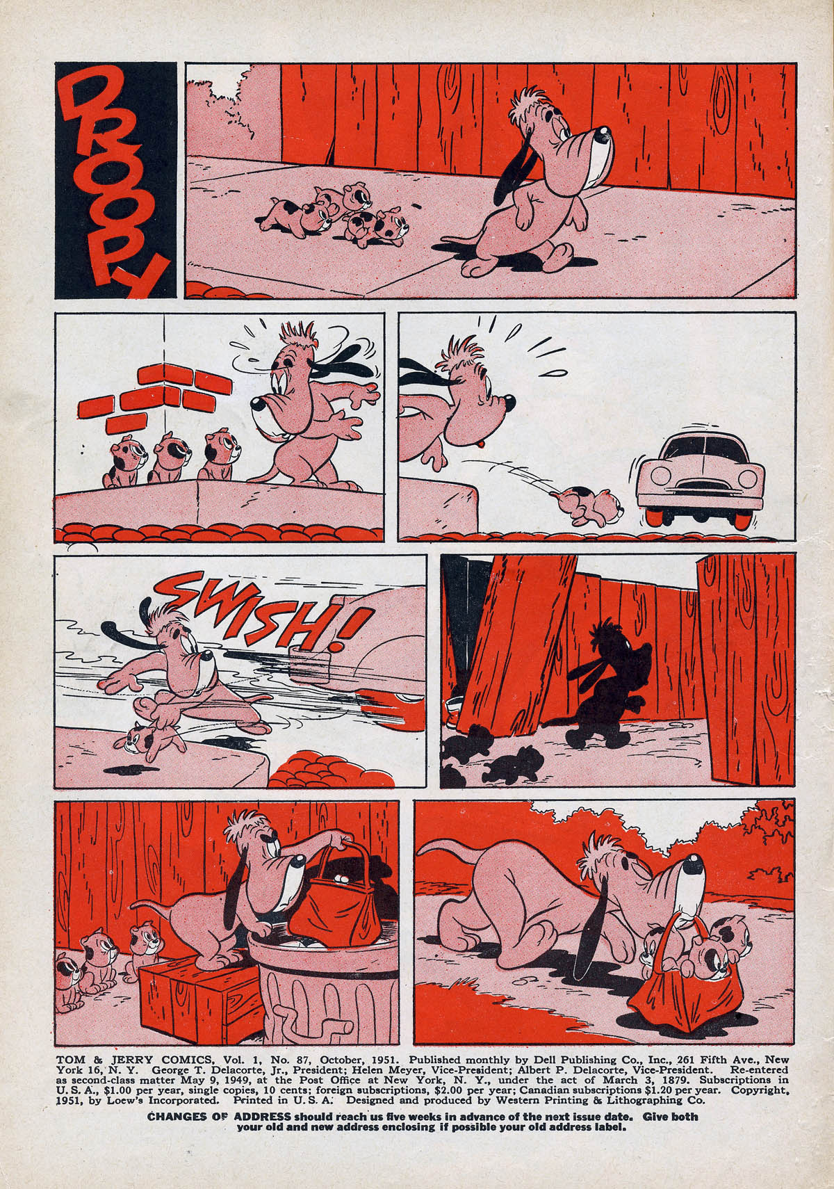 Read online Tom & Jerry Comics comic -  Issue #87 - 2