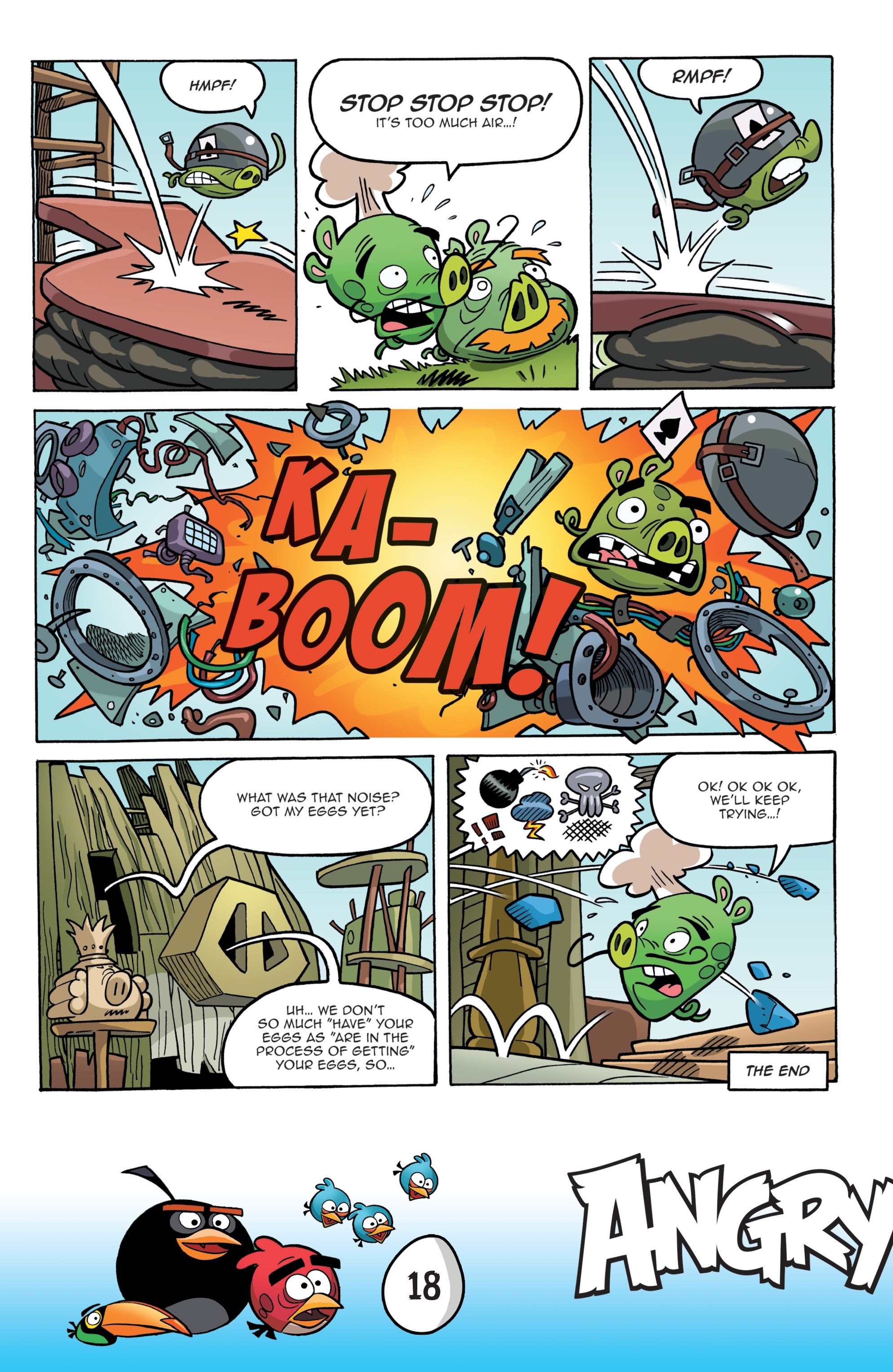 Read online Angry Birds Comics: Game Play comic -  Issue #1 - 20