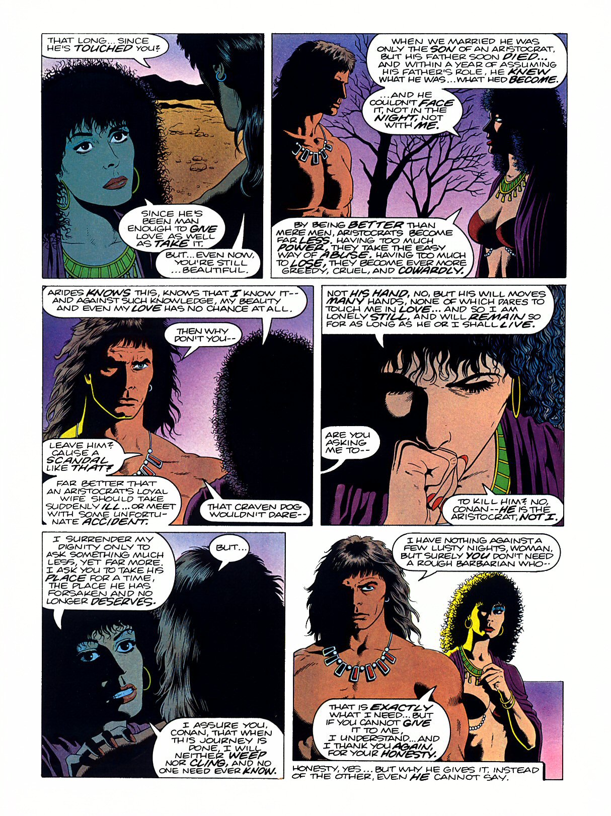 Read online Marvel Graphic Novel comic -  Issue #53 - Conan - The Skull of Set - 26