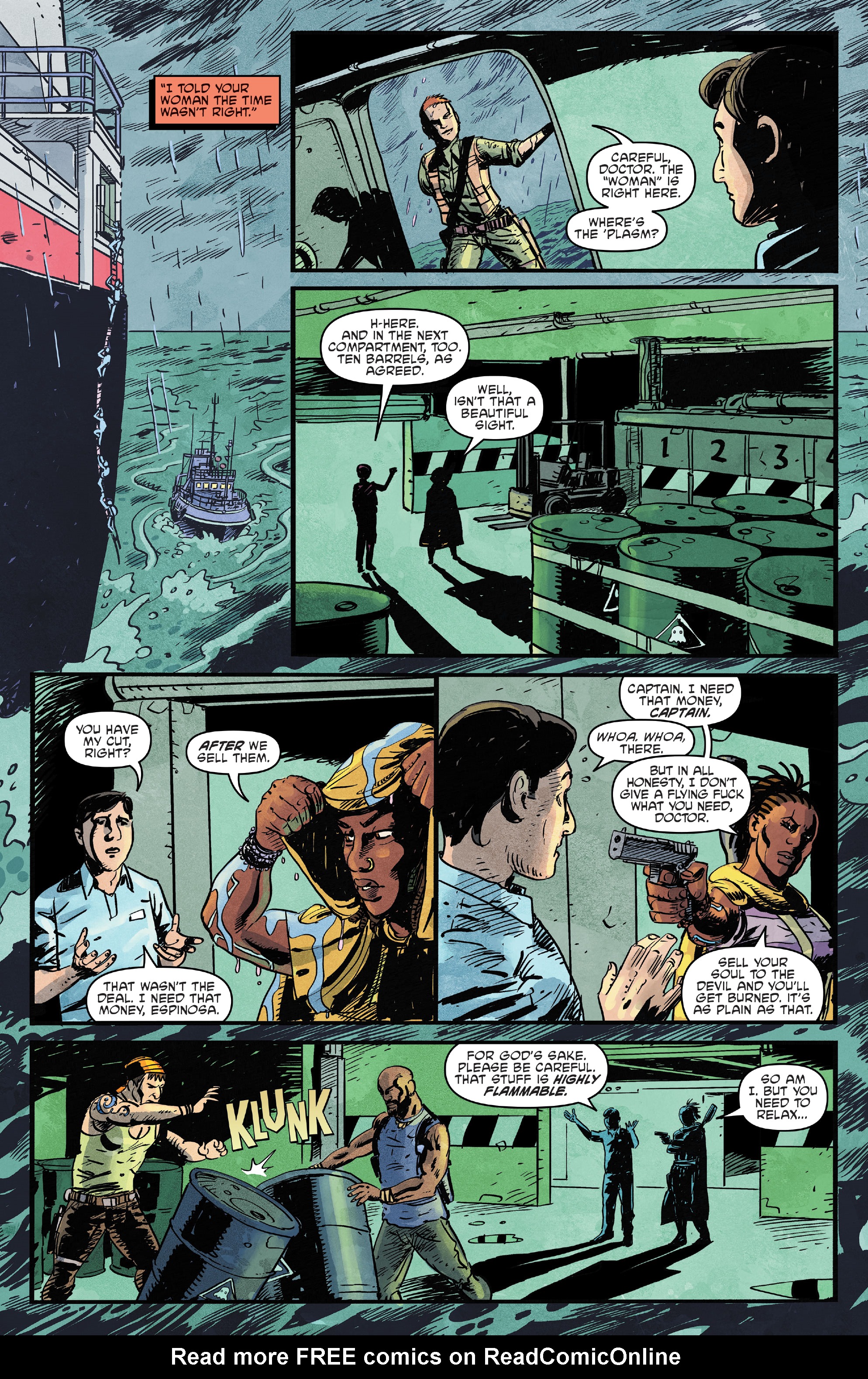 Read online Dead Seas comic -  Issue #2 - 21
