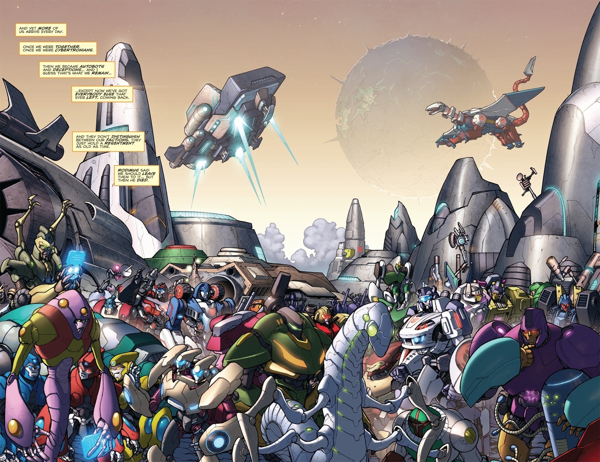 Read online Transformers: Robots In Disguise (2012) comic -  Issue #1 - 10