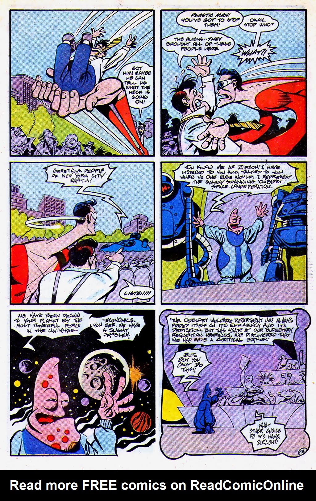 Read online Plastic Man (1988) comic -  Issue #4 - 14
