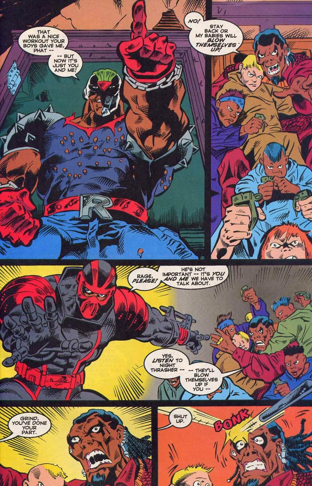 Read online Night Thrasher comic -  Issue #21 - 21