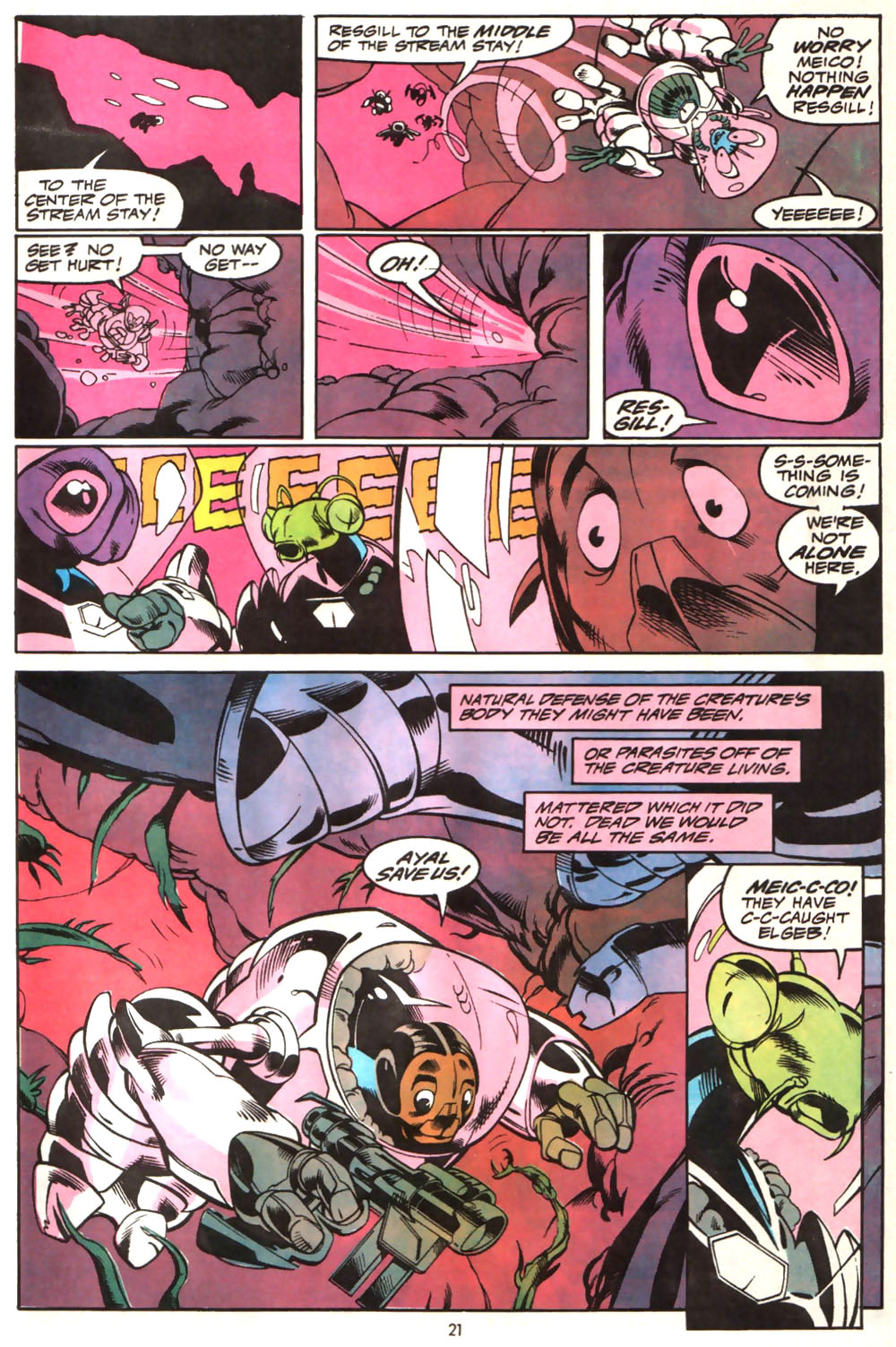 Read online Alien Legion (1987) comic -  Issue #13 - 24
