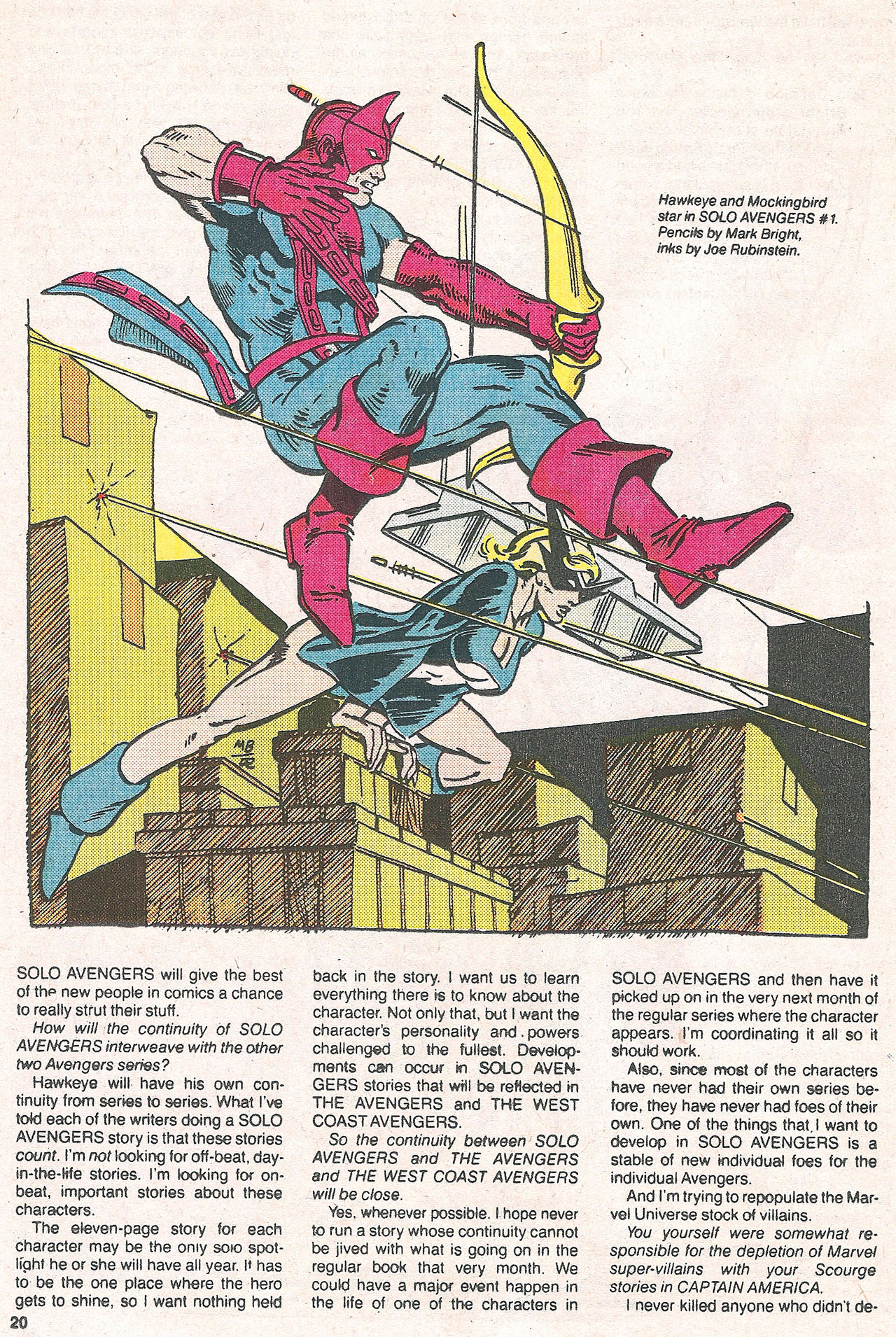 Read online Marvel Age comic -  Issue #56 - 20