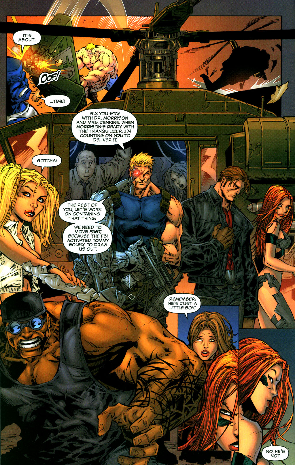 Read online Strykeforce comic -  Issue #5 - 12