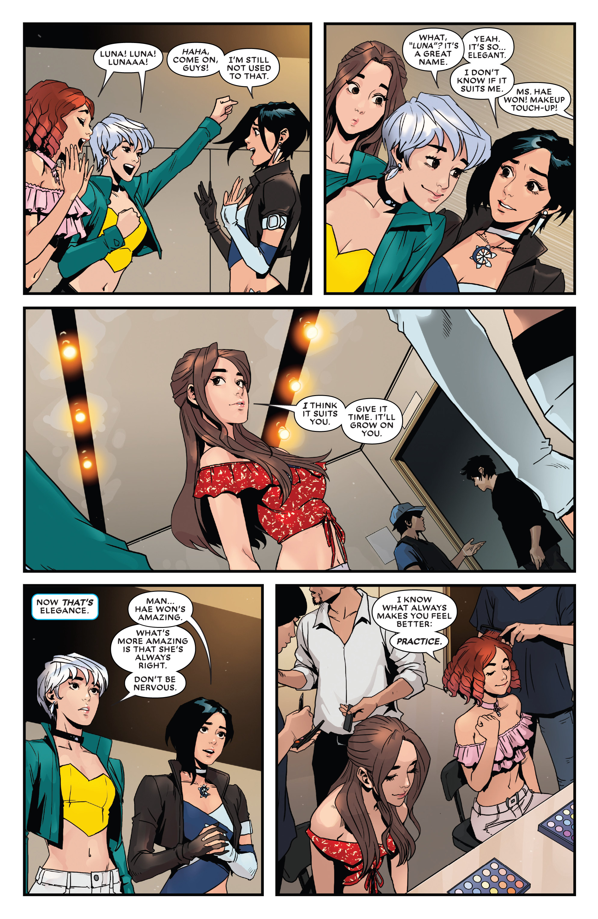 Read online Future Fight Firsts: Luna Snow comic -  Issue # Full - 6