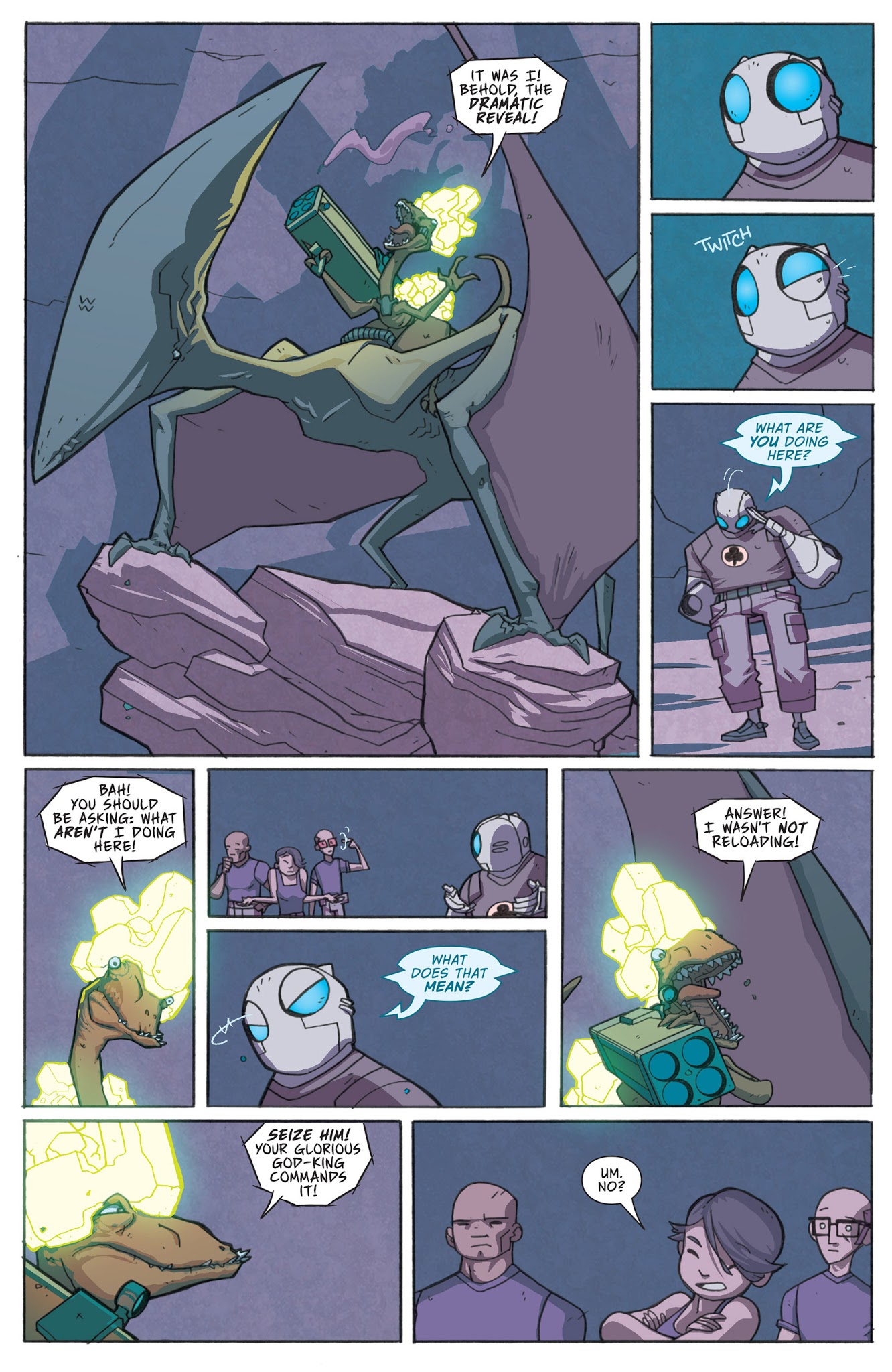 Read online Atomic Robo and the Savage Sword of Dr. Dinosaur comic -  Issue #1 - 22