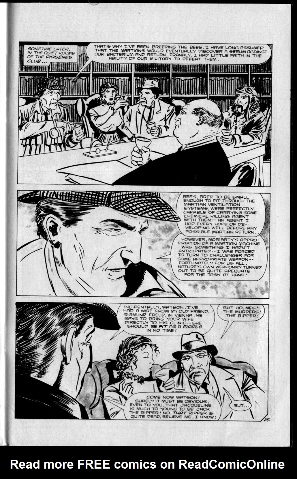 Read online Sherlock Holmes in the Case of the Missing Martian comic -  Issue #4 - 27