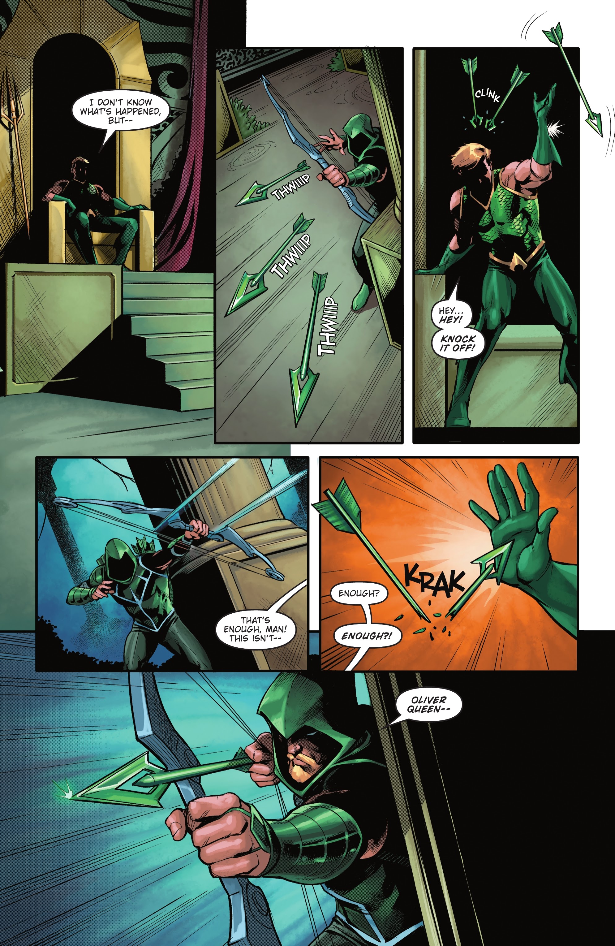 Read online Aquaman/Green Arrow - Deep Target comic -  Issue #1 - 13