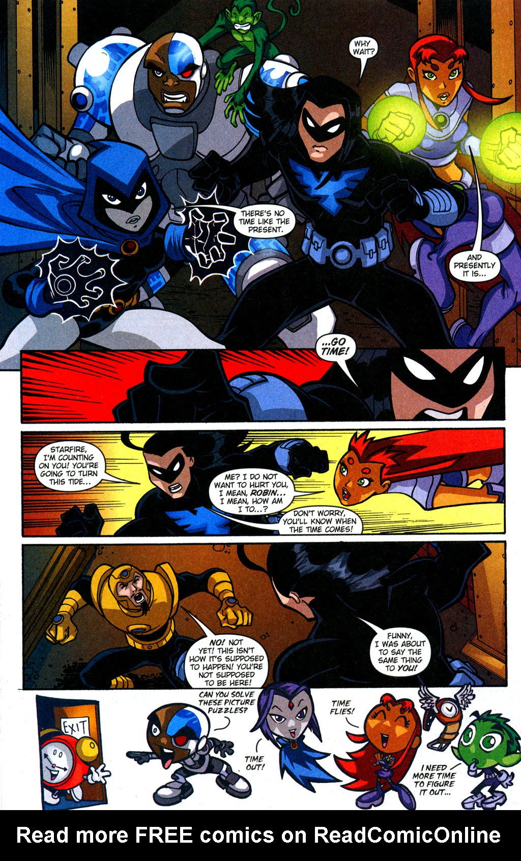 Read online Teen Titans Go! (2003) comic -  Issue #31 - 14