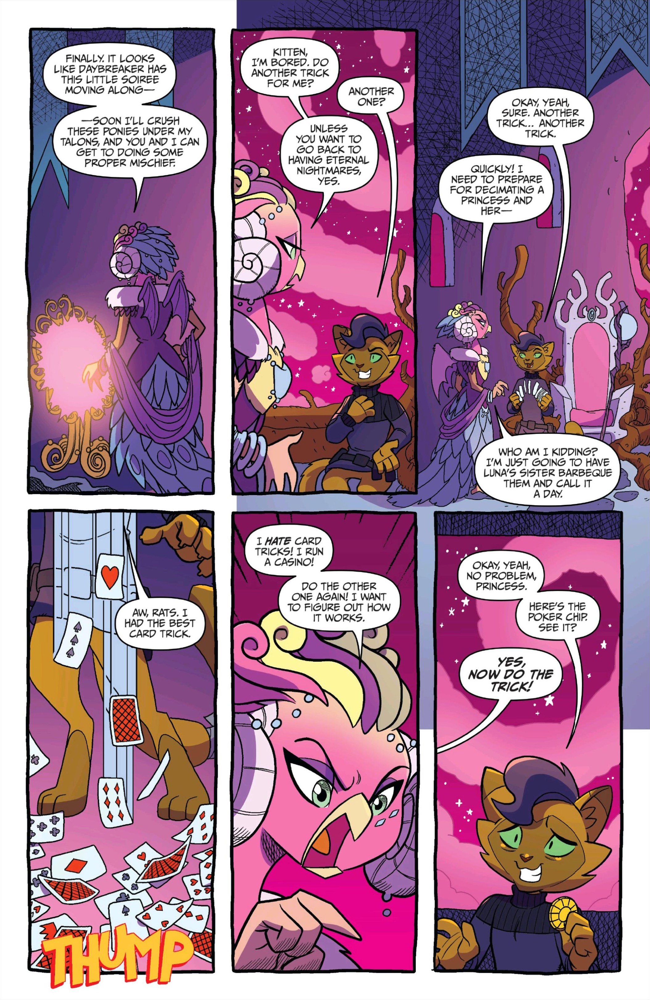 Read online My Little Pony: Nightmare Knights comic -  Issue #5 - 7