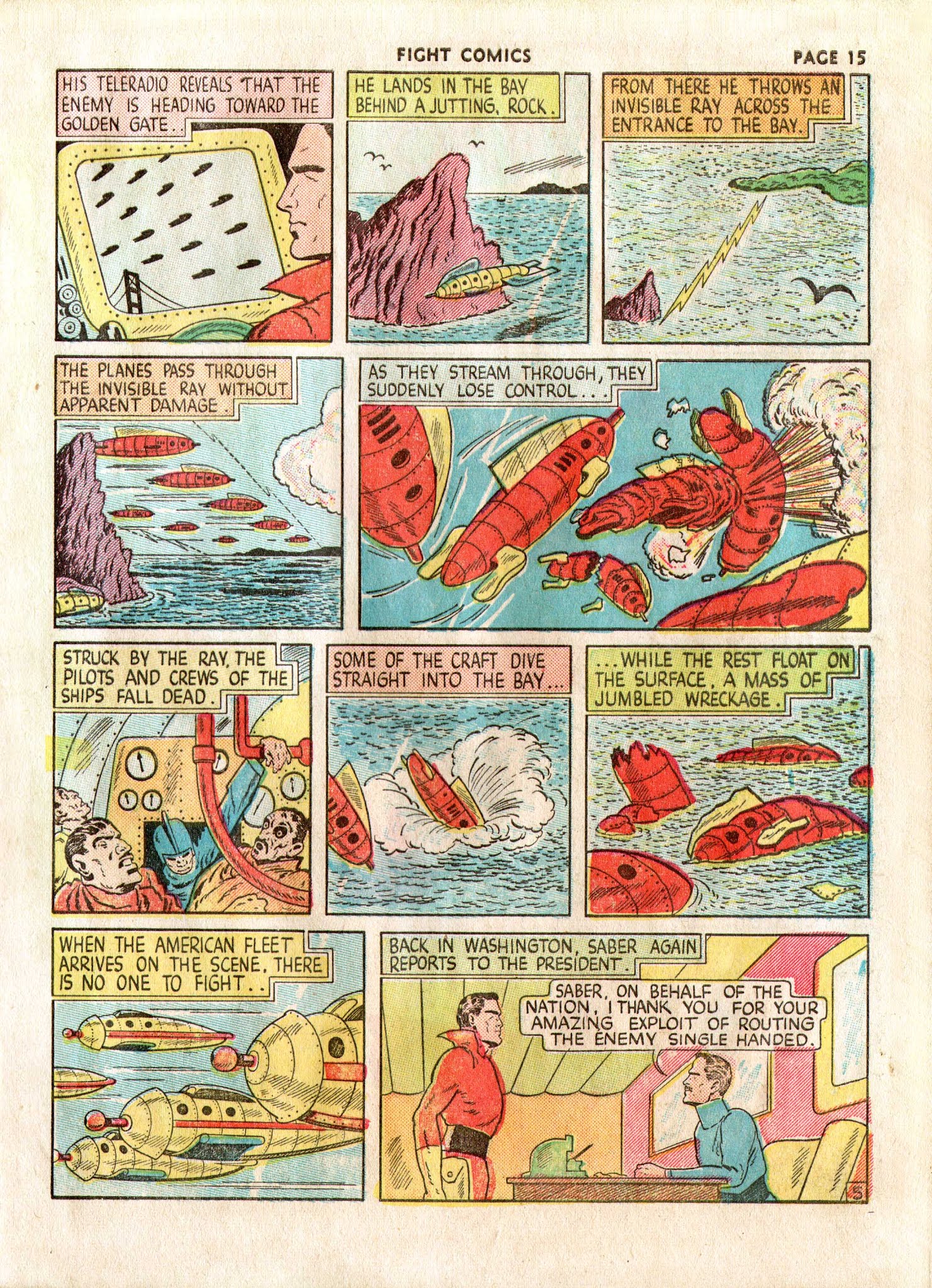 Read online Fight Comics comic -  Issue #7 - 18