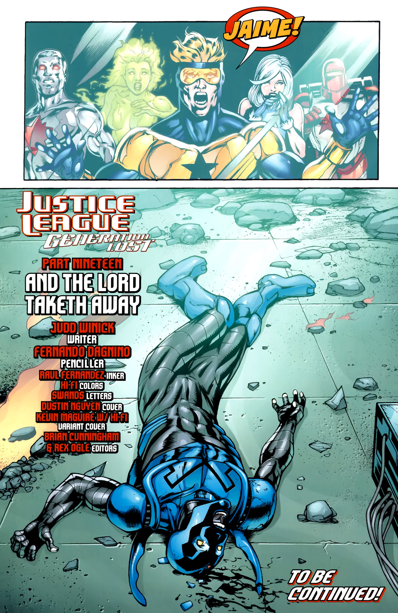 Read online Justice League: Generation Lost comic -  Issue #19 - 21