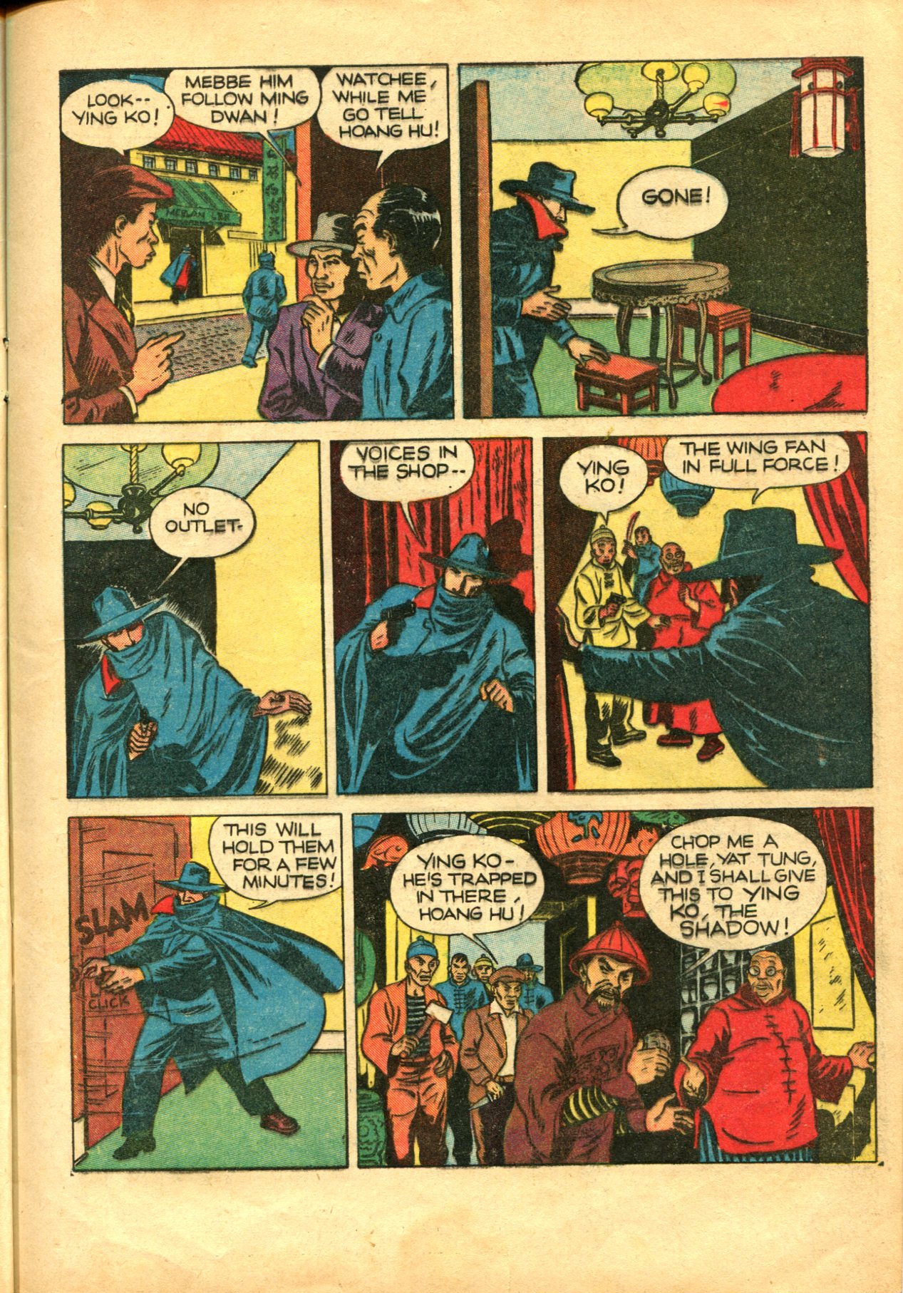 Read online Shadow Comics comic -  Issue #10 - 15