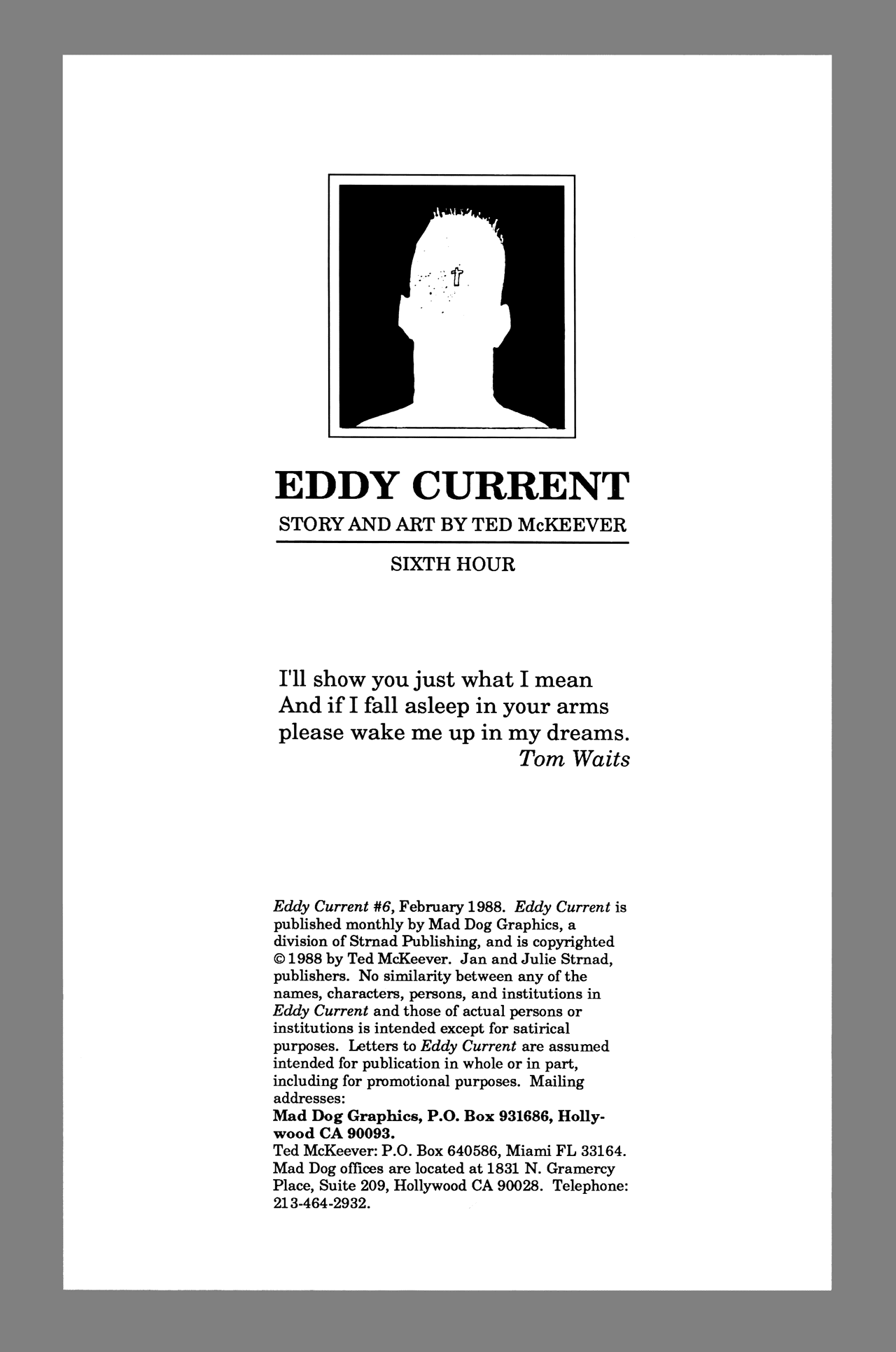 Read online Eddy Current comic -  Issue #6 - 2