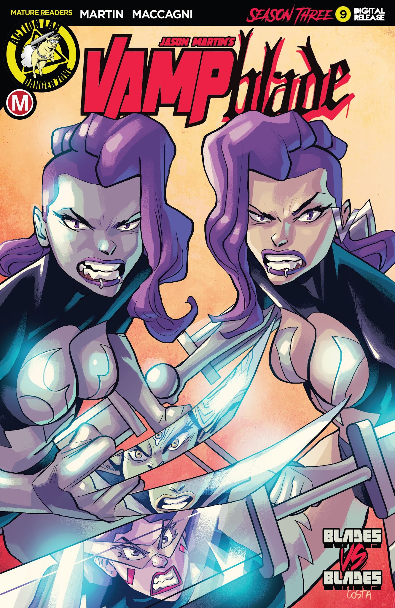 Read online Vampblade Season 3 comic -  Issue #9 - 1