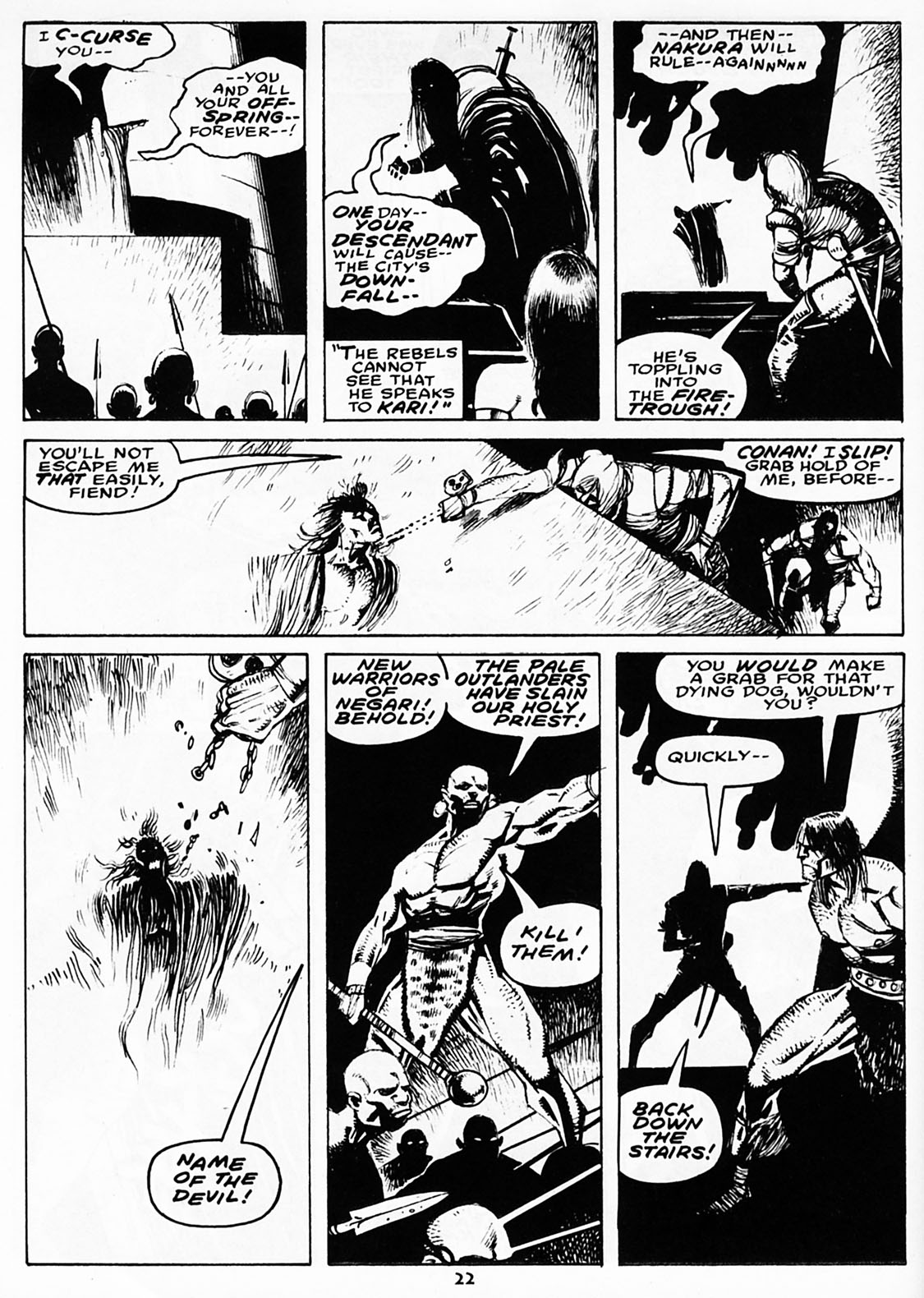The Savage Sword Of Conan issue 220 - Page 23