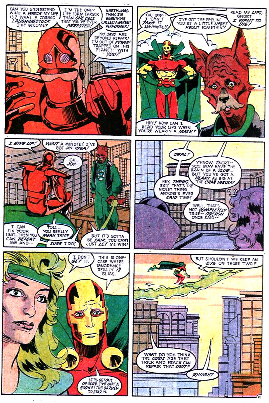 Read online Justice League America comic -  Issue #36 - 22