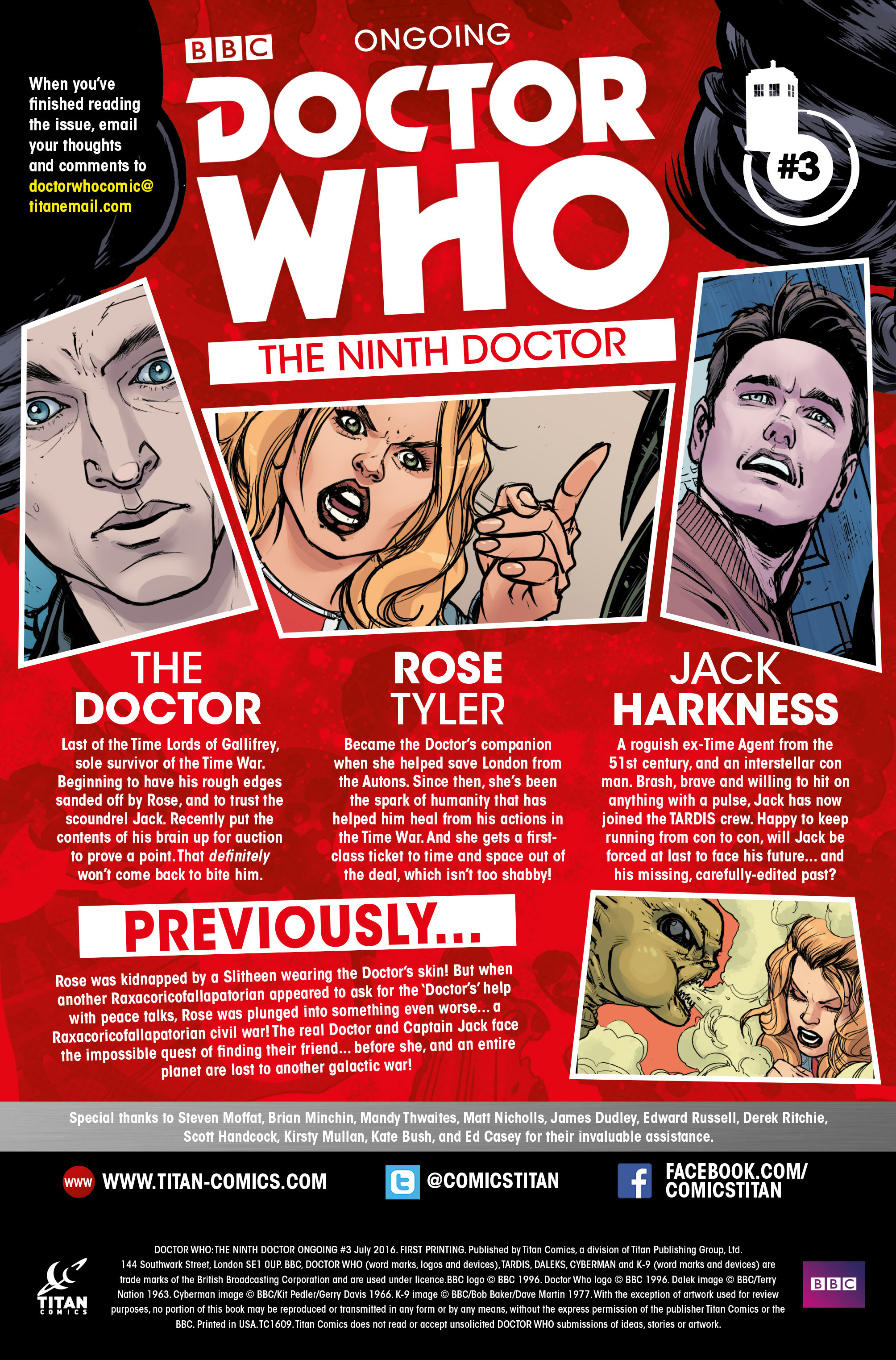 Read online Doctor Who: The Ninth Doctor (2016) comic -  Issue #3 - 6